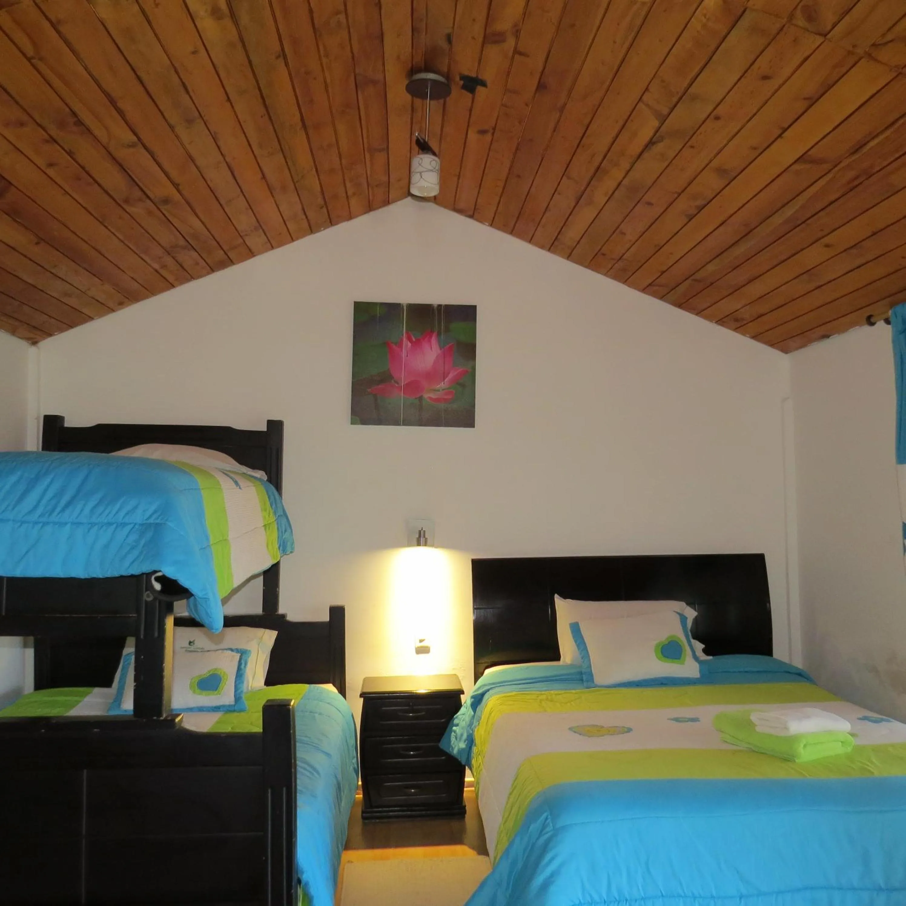 Bed in Hosteria Airport Garden