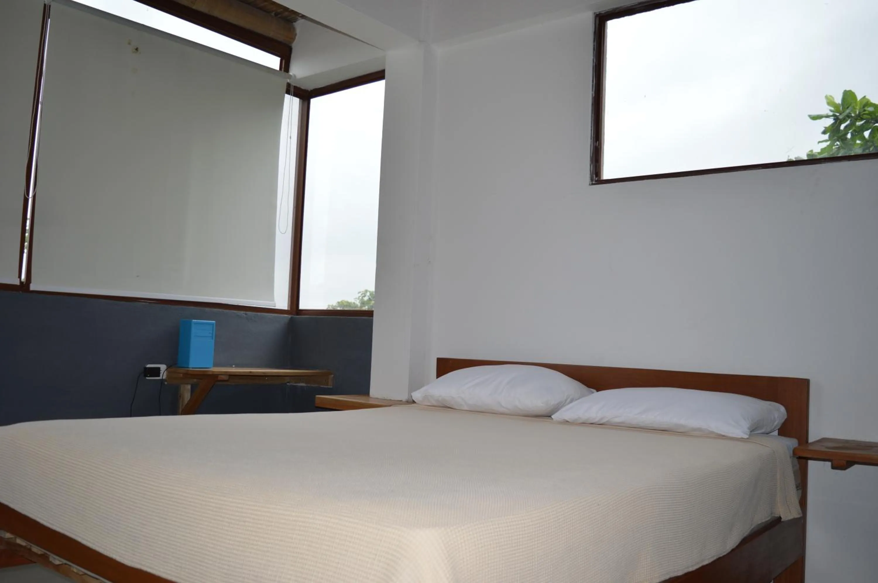 Bed in La Facha Hostal Restaurant Surf