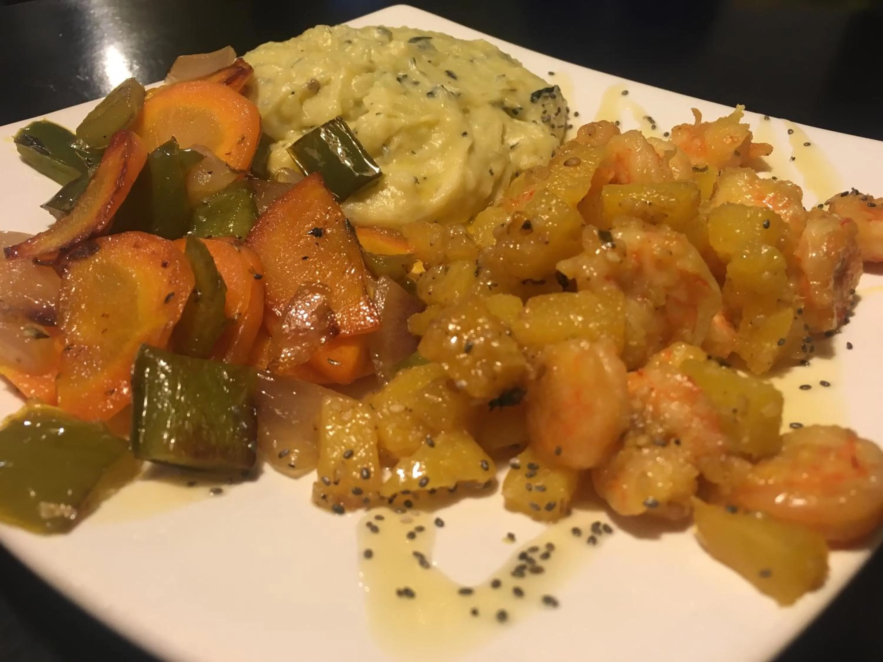 Food close-up in La Facha Hostal Restaurant Surf