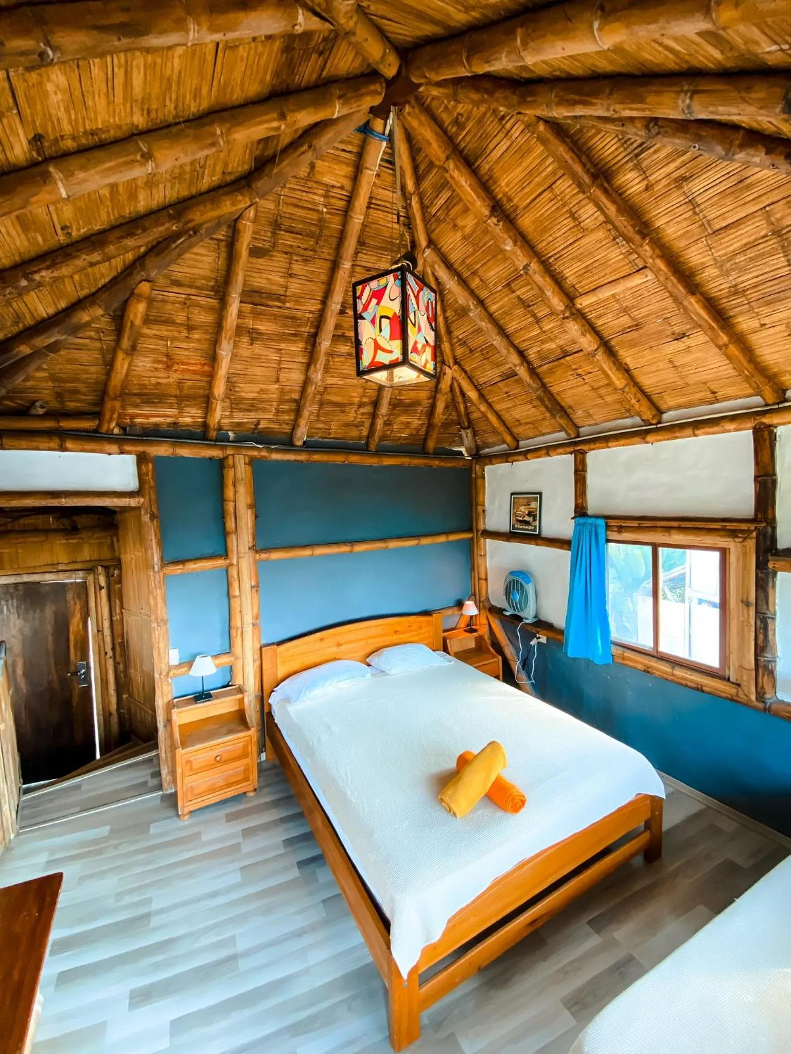 Photo of the whole room, Bed in La Facha Hostal Restaurant Surf