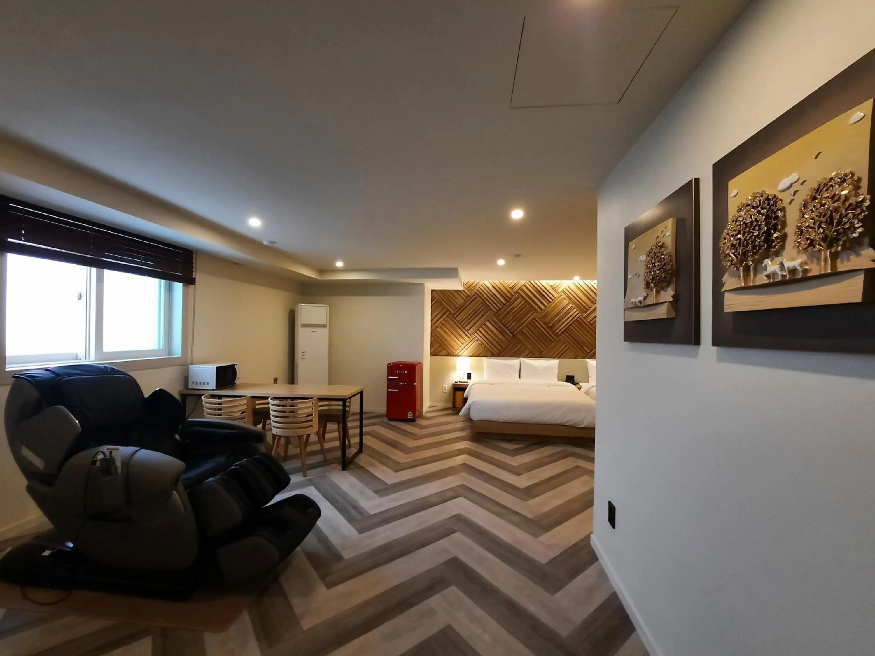 Bed in Rein Hotel Busan Yeonsan