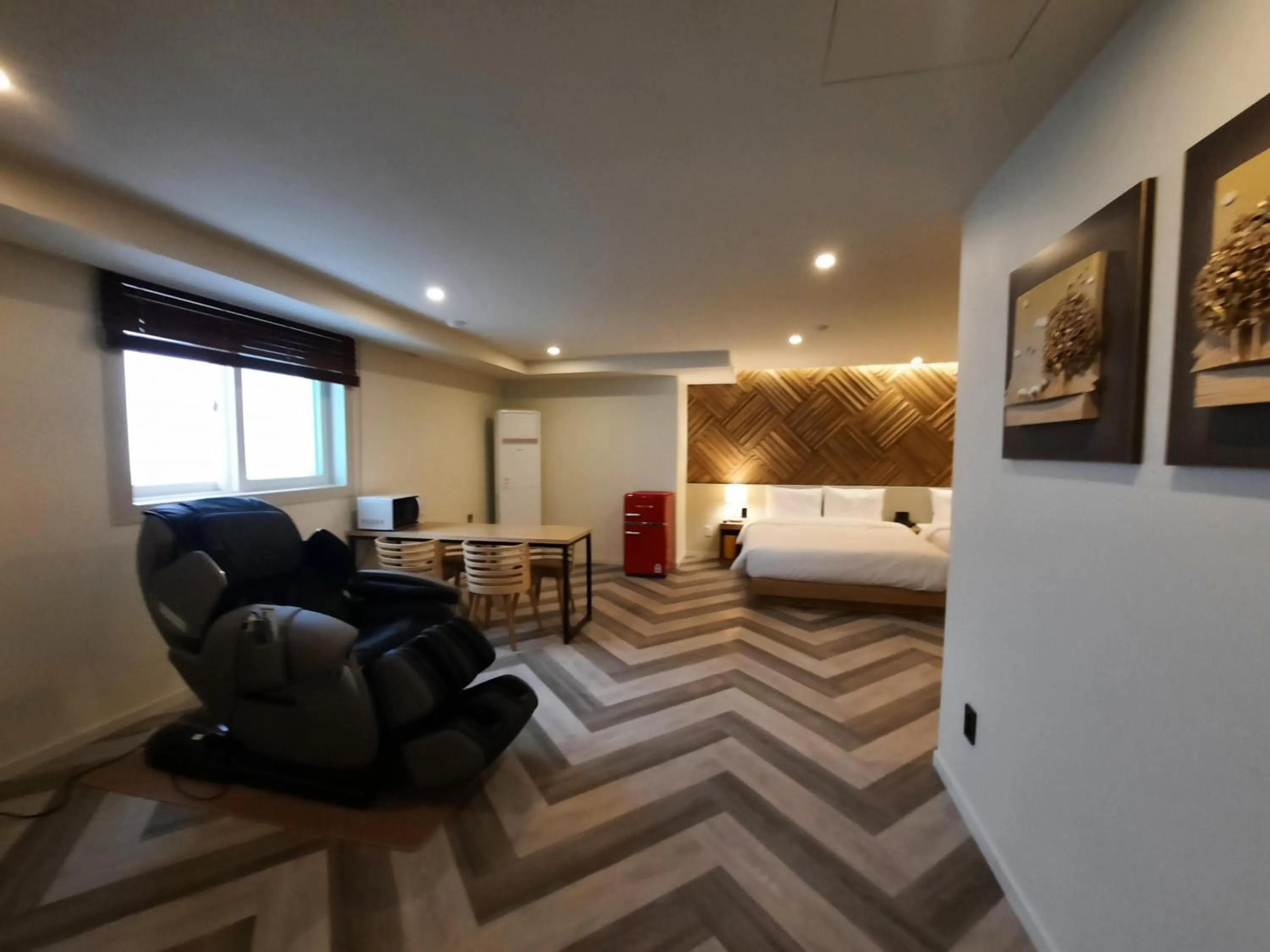 Bed in Rein Hotel Busan Yeonsan