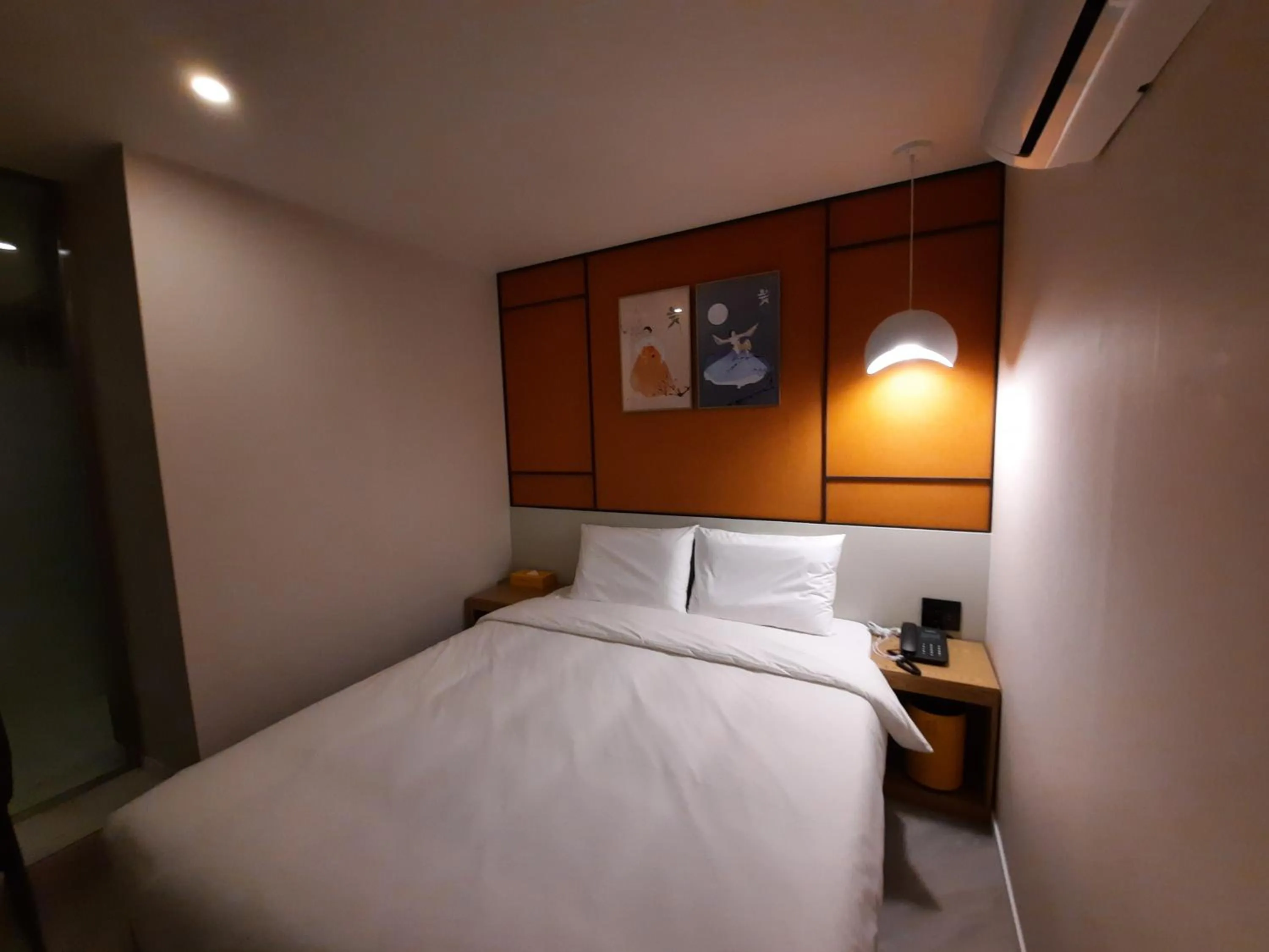 Bed in Rein Hotel Busan Yeonsan