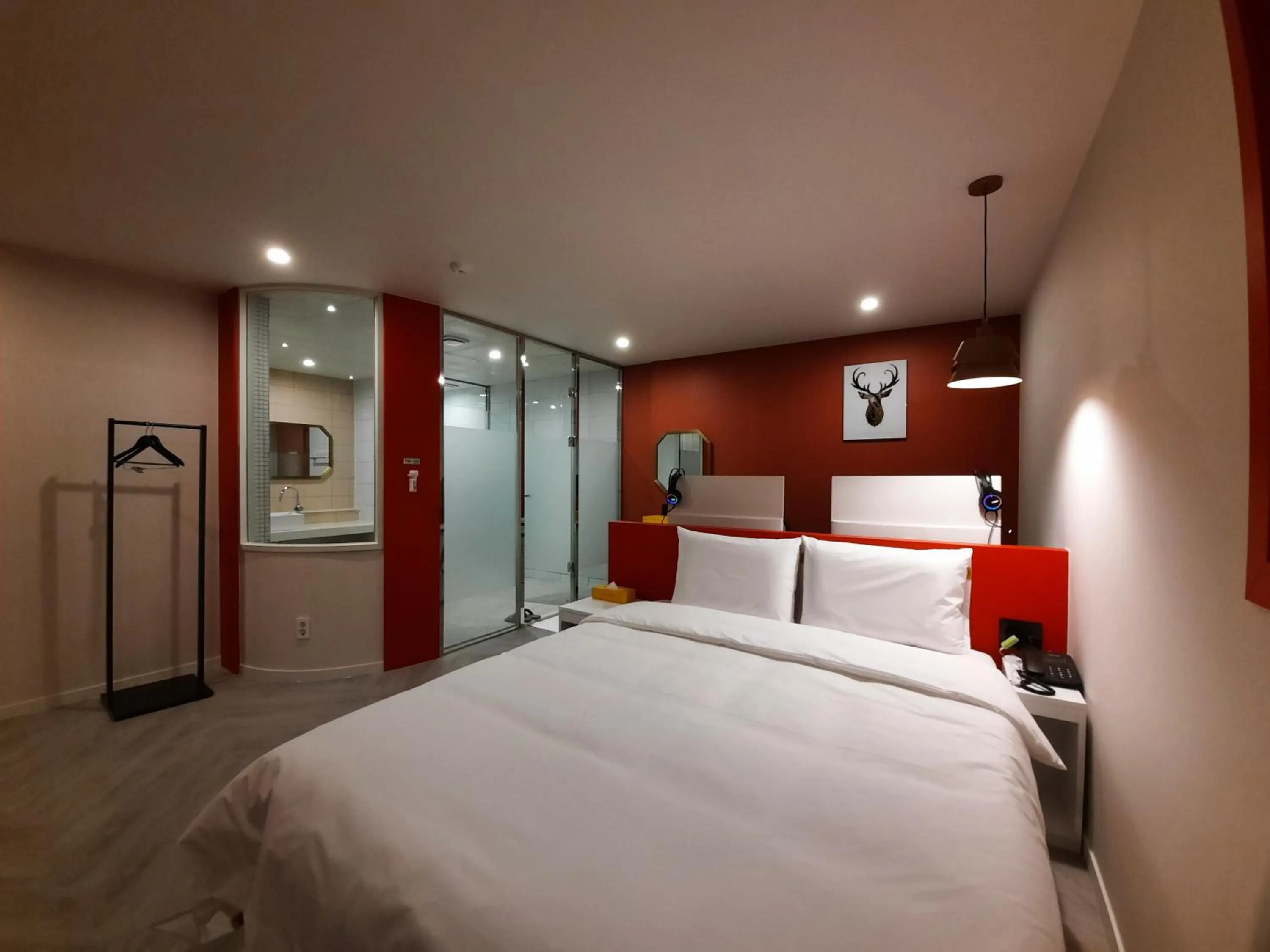 Bed in Rein Hotel Busan Yeonsan