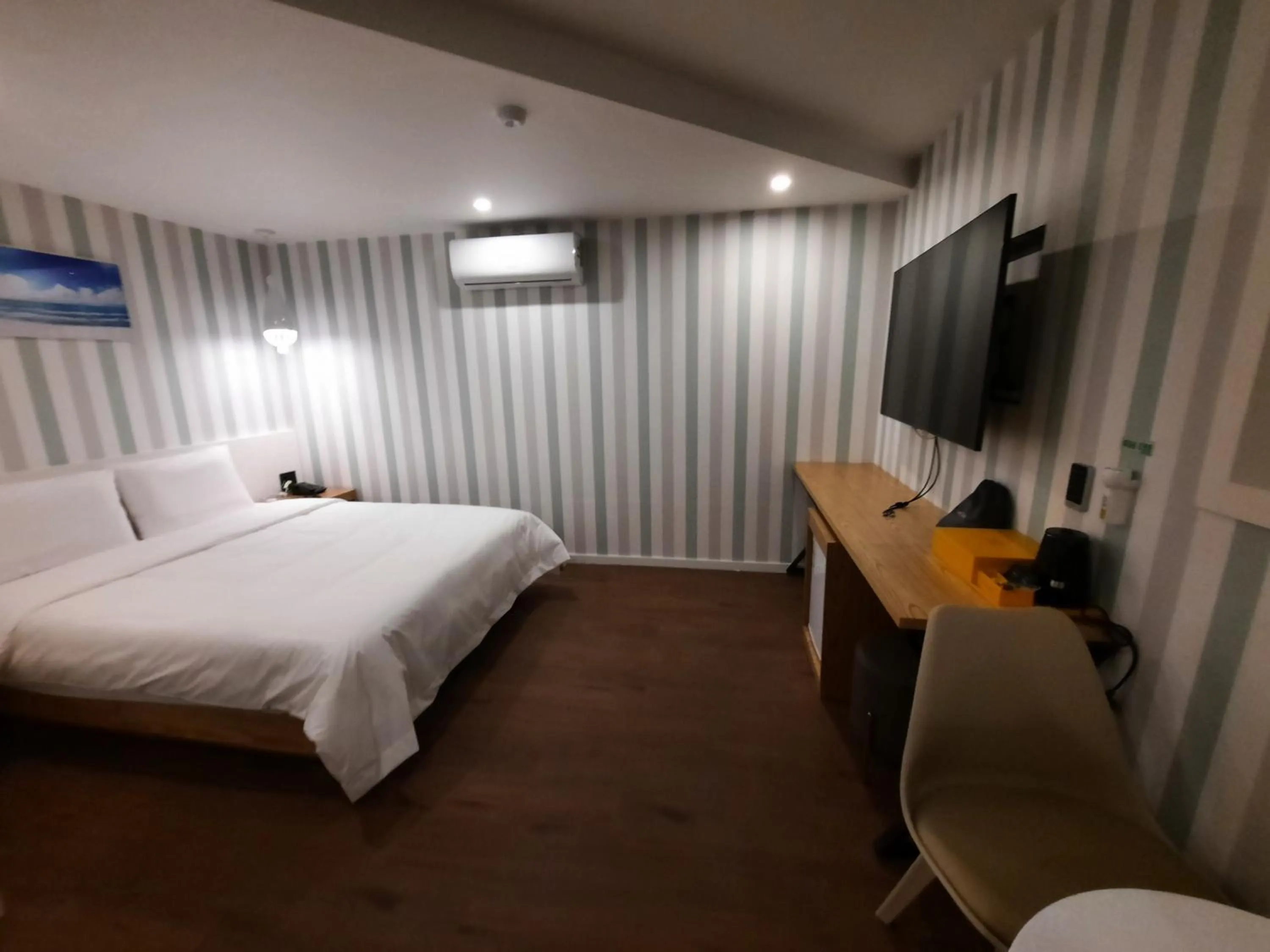 Bed in Rein Hotel Busan Yeonsan