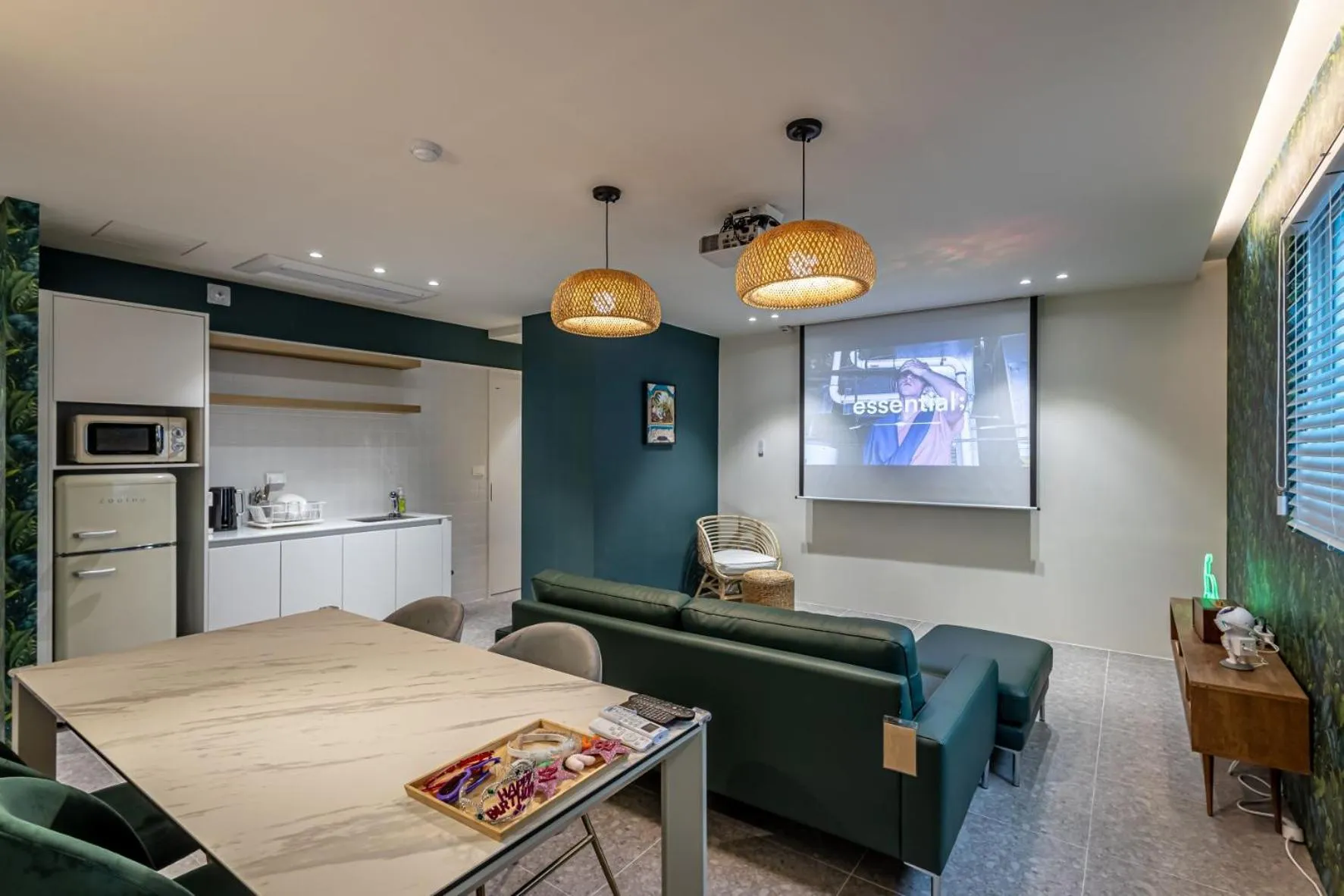 Living room in Pavilla Hotel