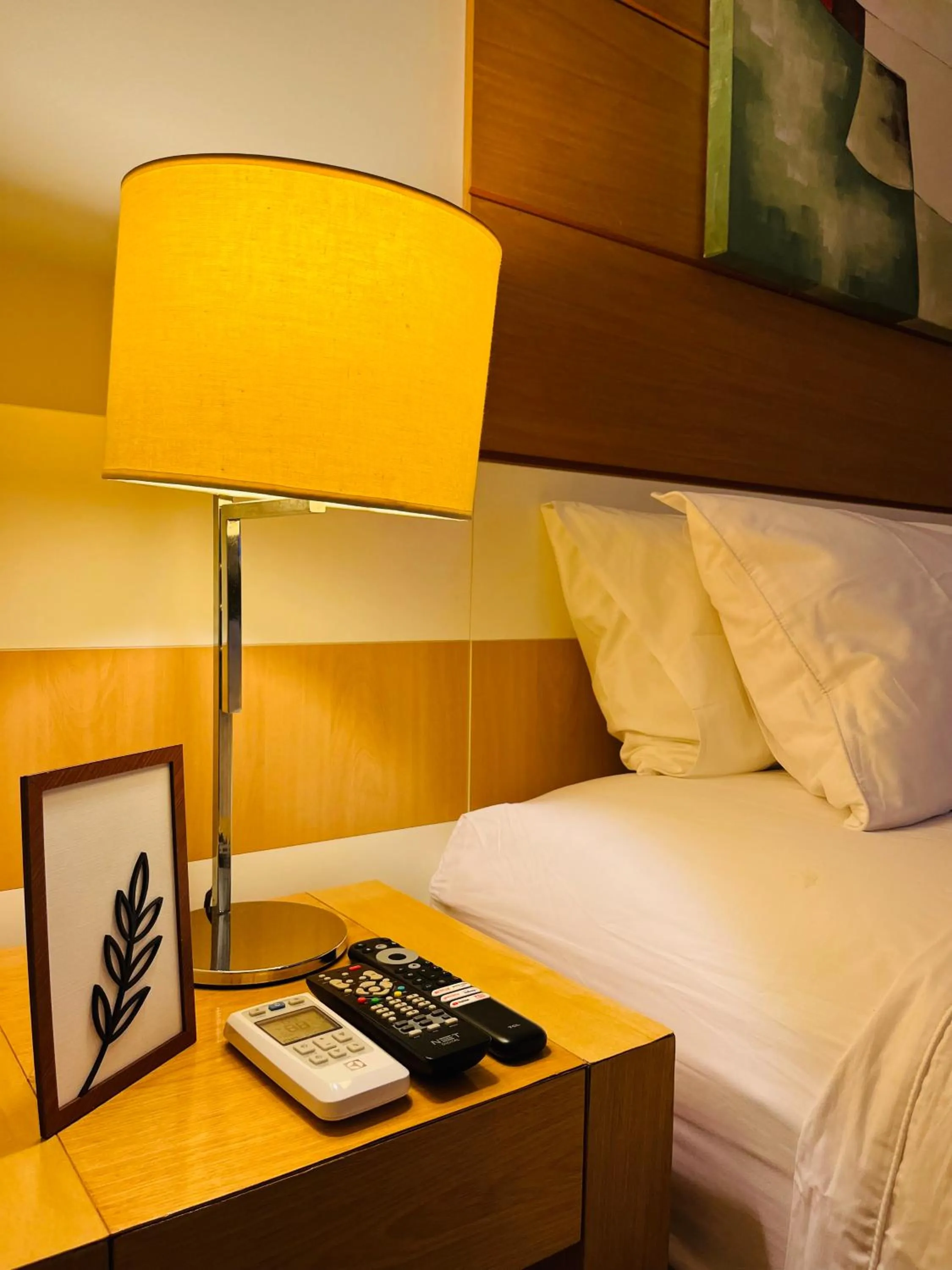 Bedroom, Bed in Quarto de hotel de luxo Congonhas