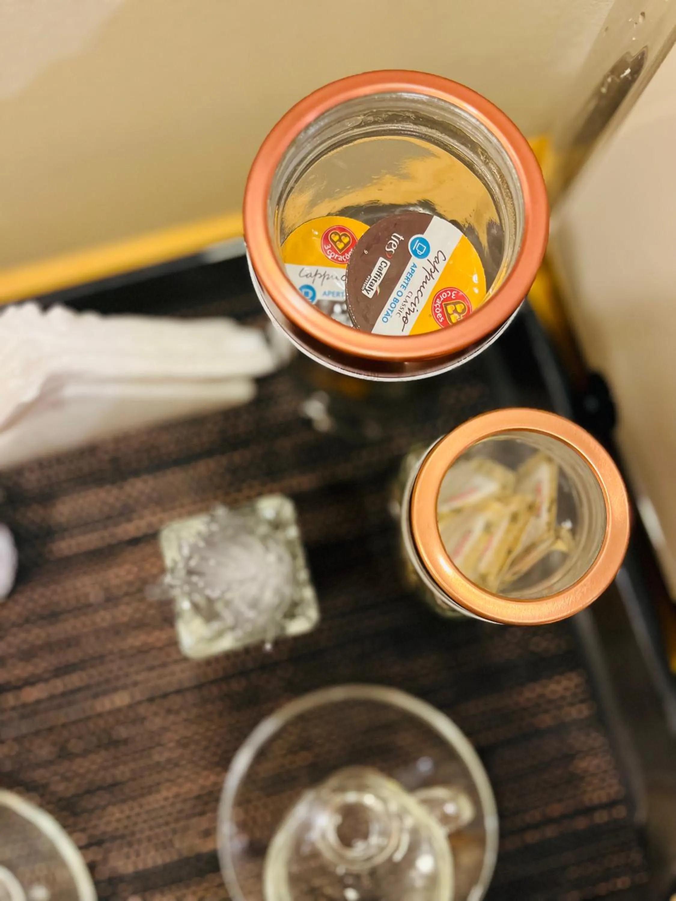 Food and drinks in Quarto de hotel de luxo Congonhas