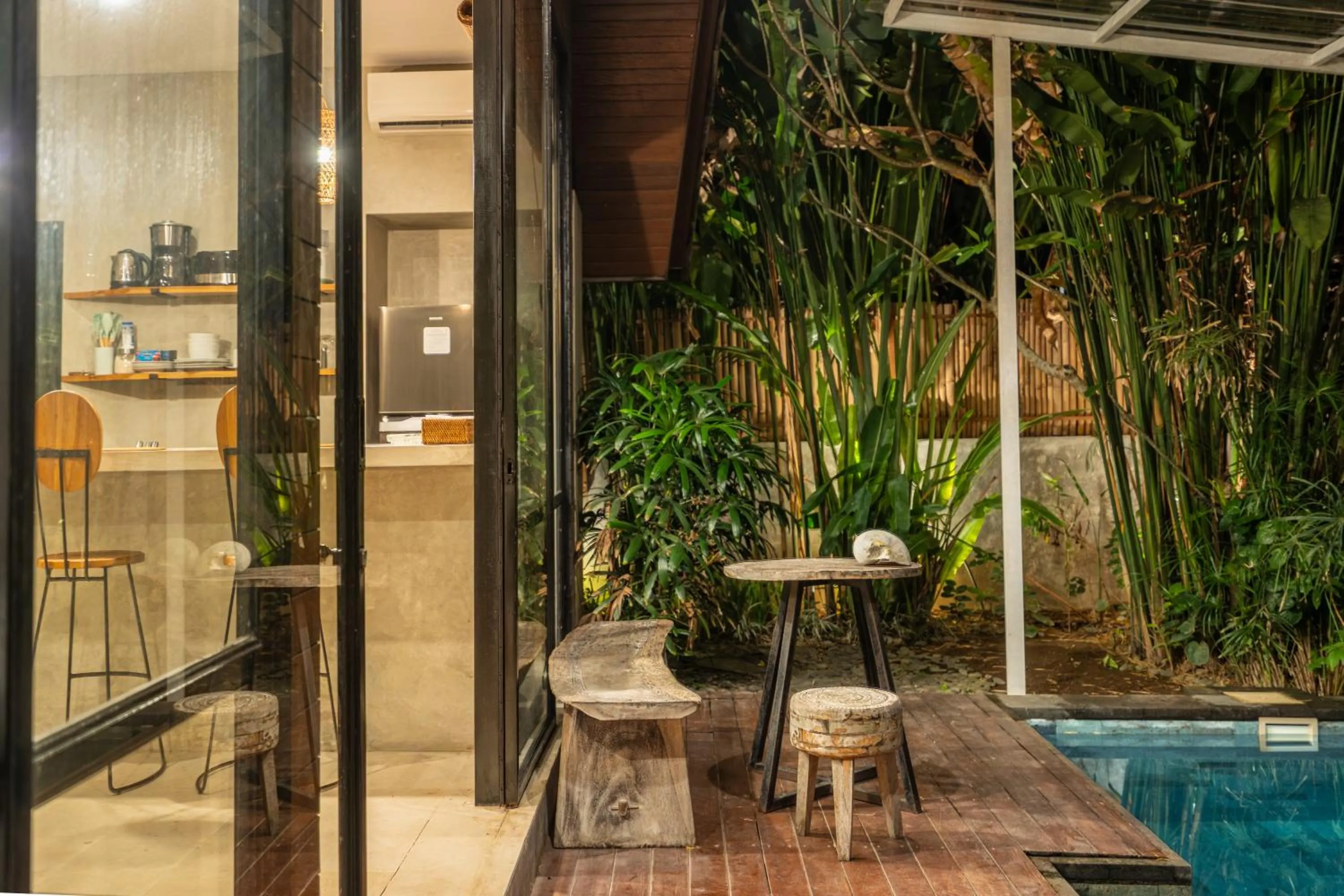 Garden view in Kalino Villa by Betterplace