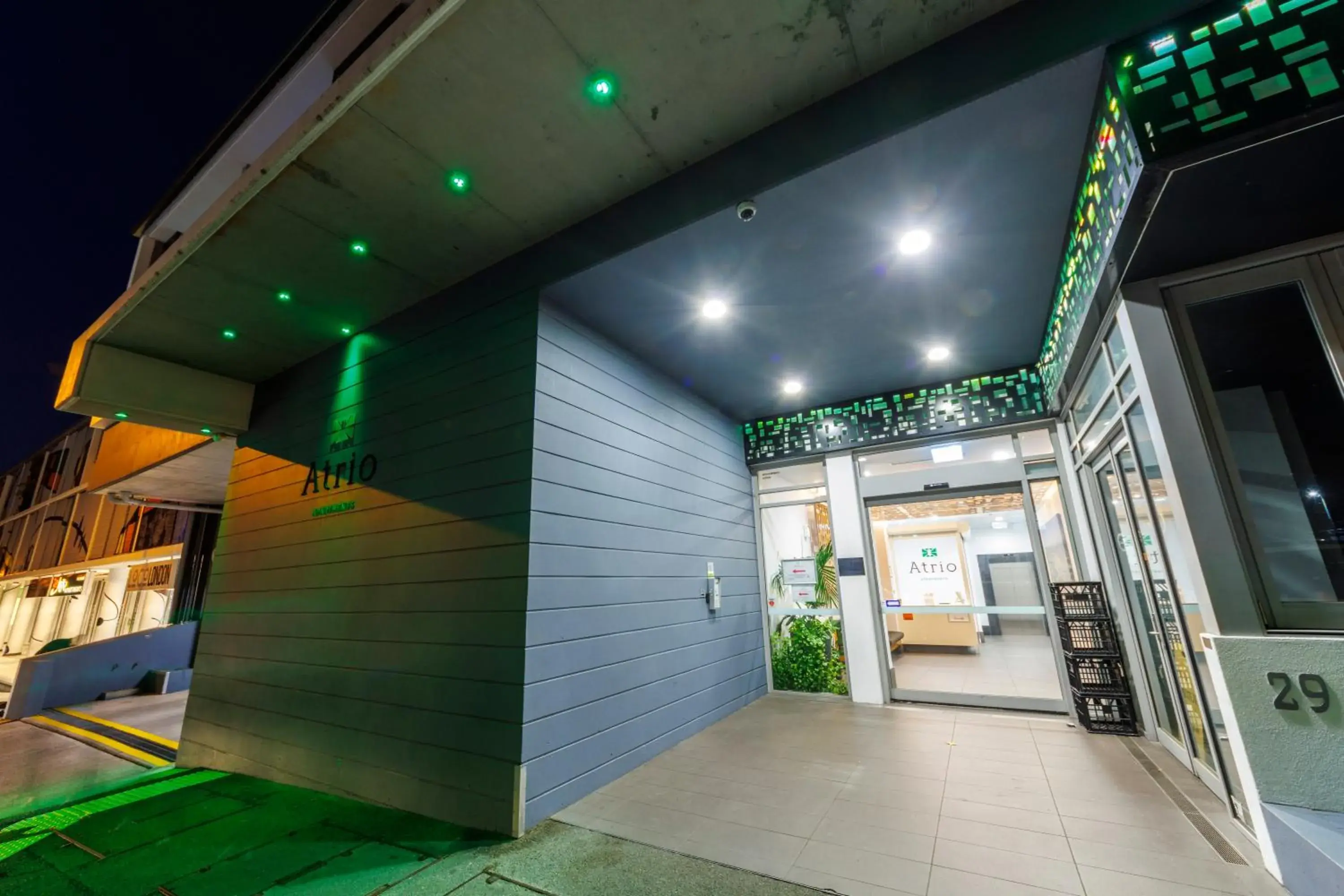 Property building in Atrio Apartments Property building in Atrio Apartments