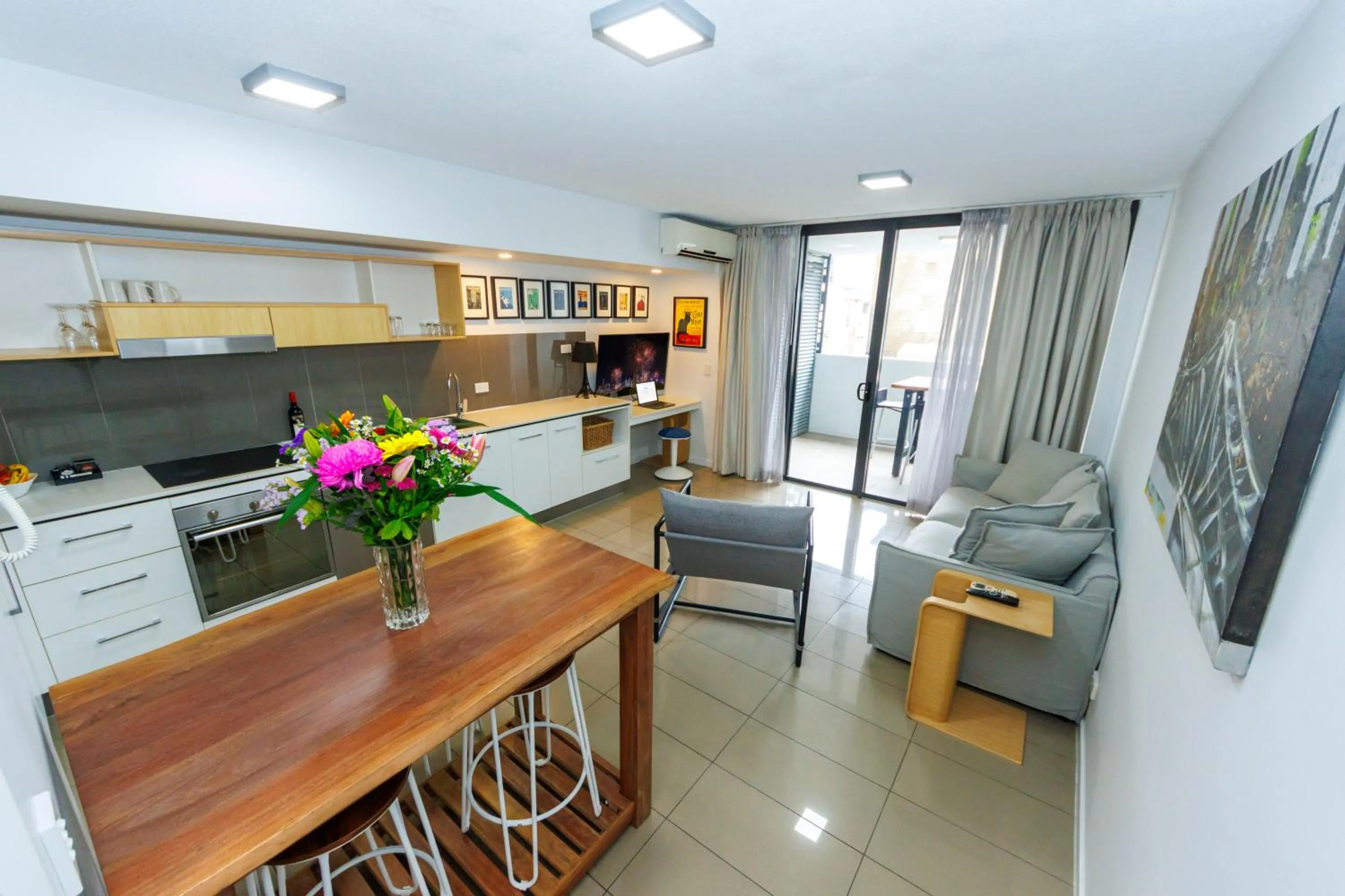 Living room in Atrio Apartments