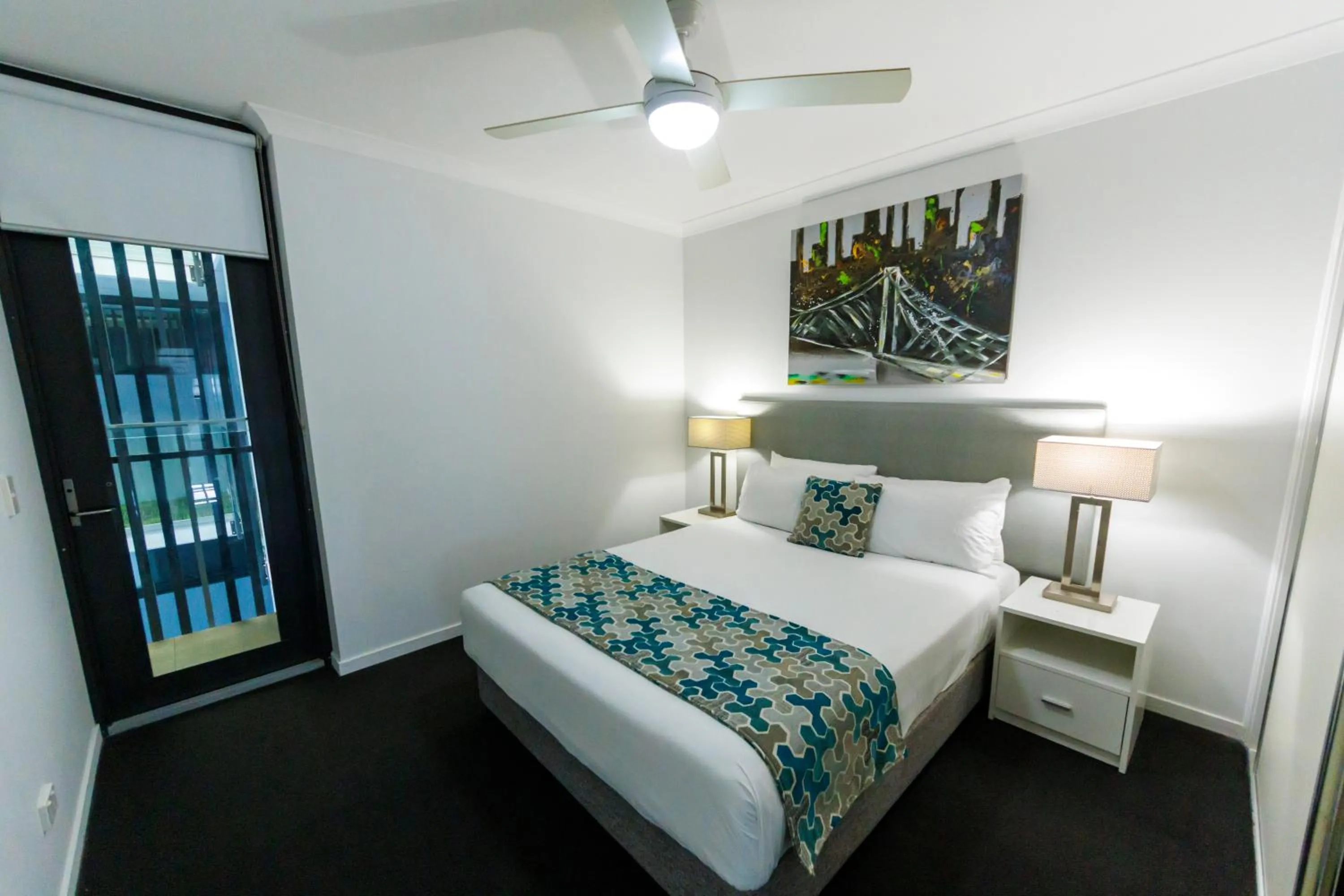 Bedroom, Bed in Atrio Apartments