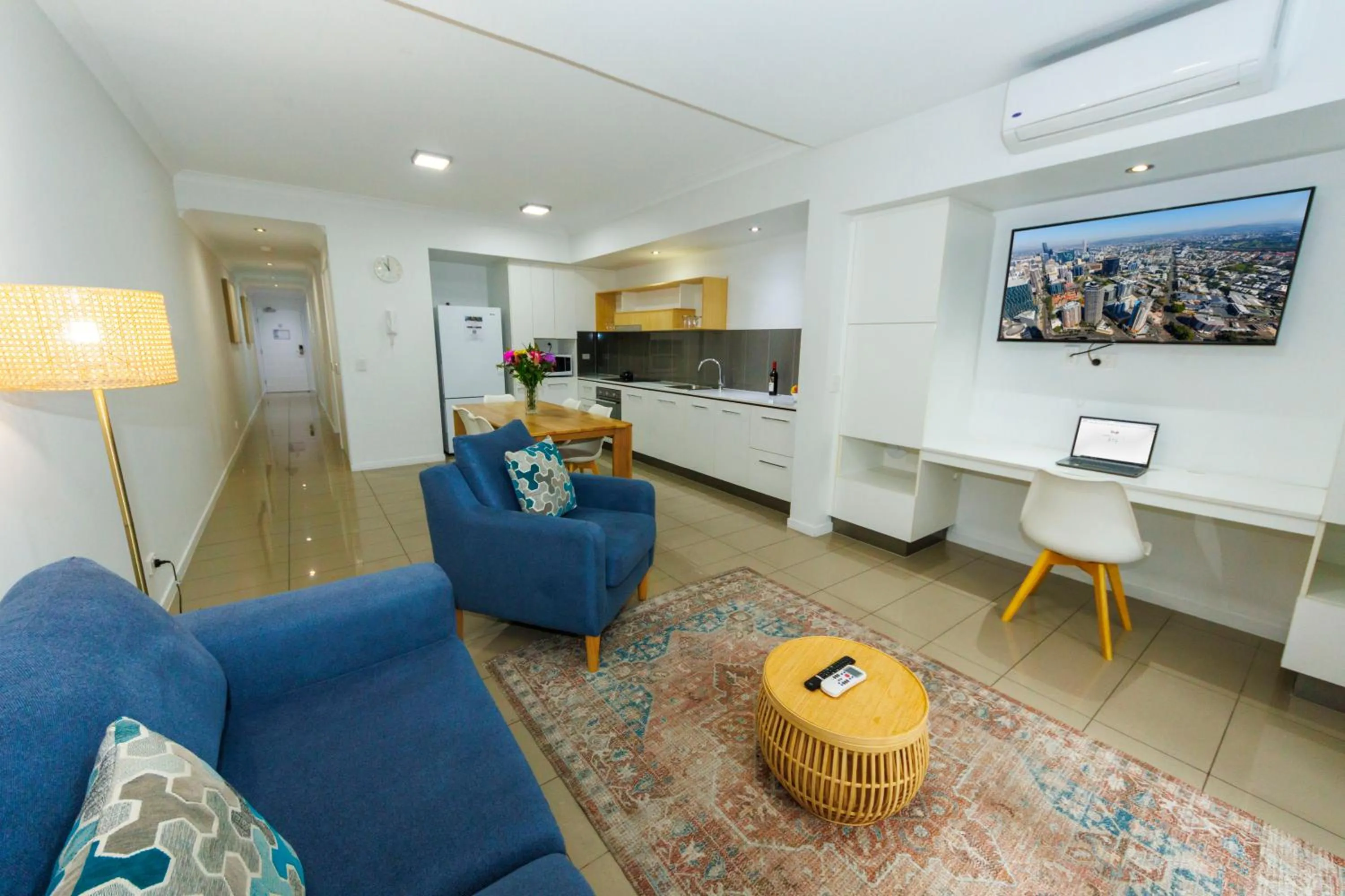 Living room in Atrio Apartments