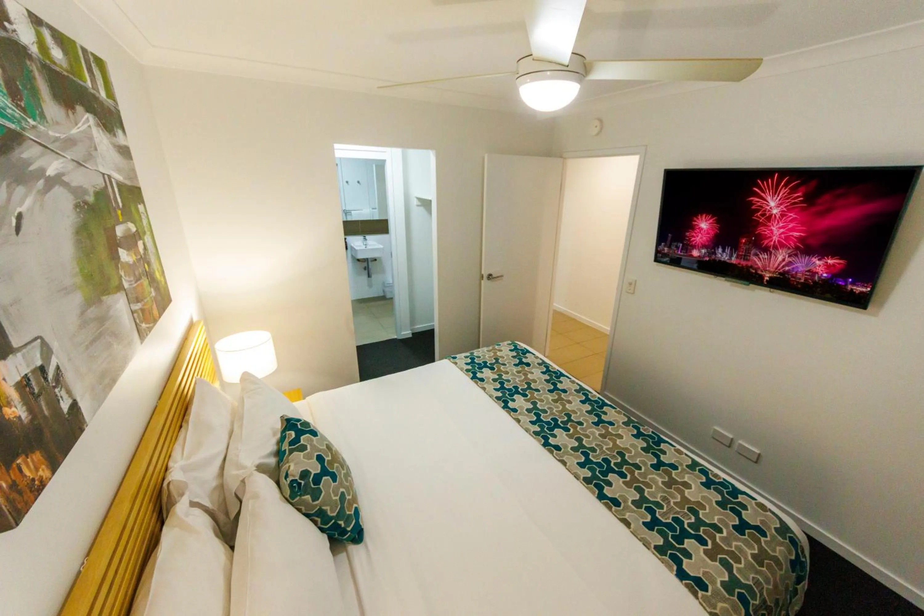 Bedroom, Bed in Atrio Apartments