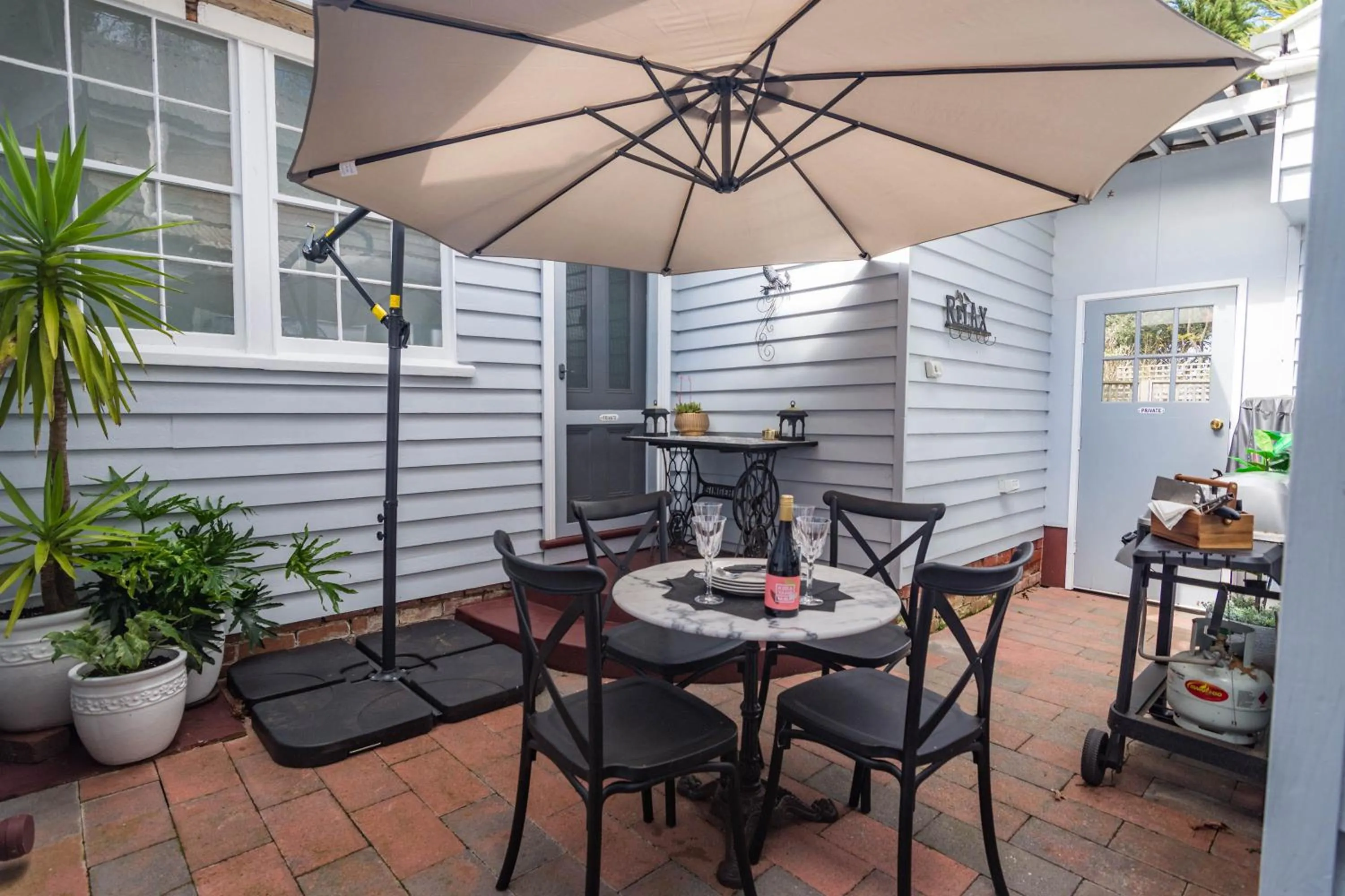 BBQ facilities in Heytesbury House