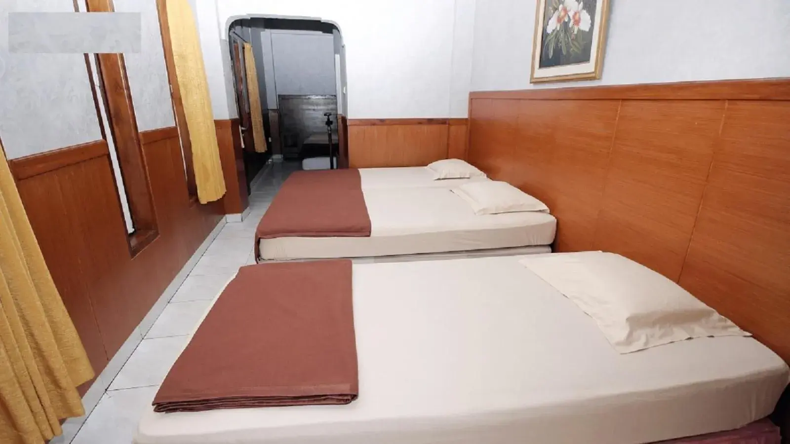 Bedroom, Bed in Orange Home Syariah Bedroom, Bed in Orange Home Syariah