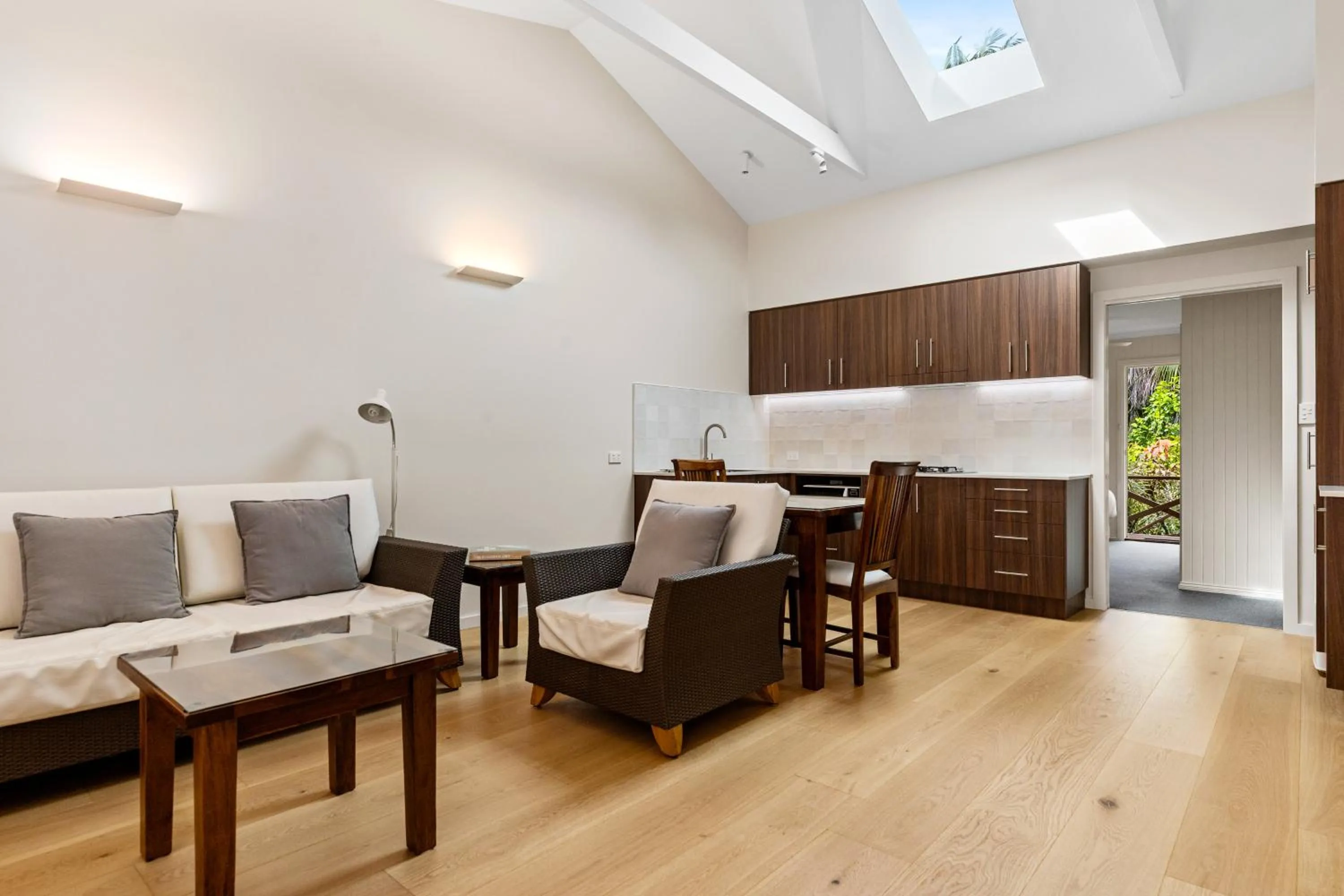 Living room in Lorhiti Apartments