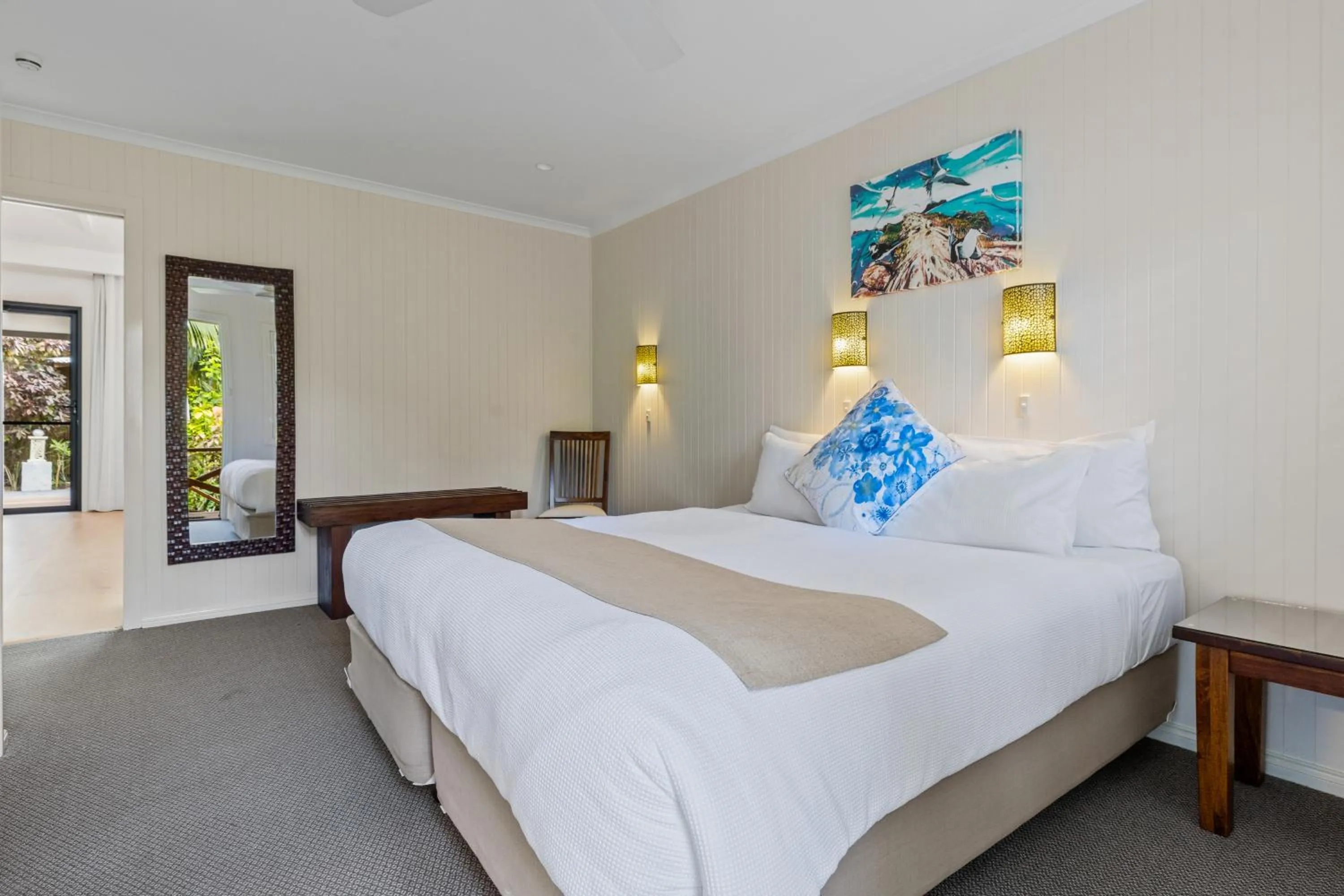 Bedroom, Bed in Lorhiti Apartments