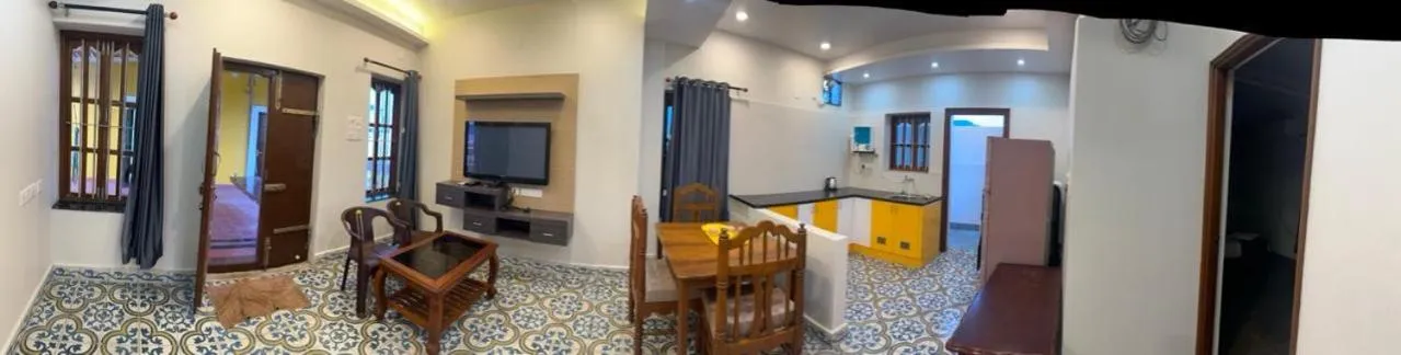 Living room in Serene Villa