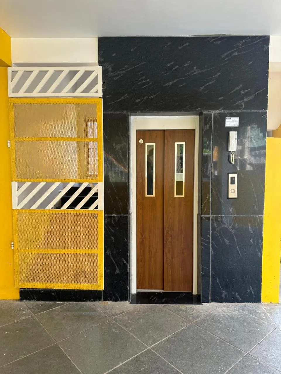 elevator in Serene Villa