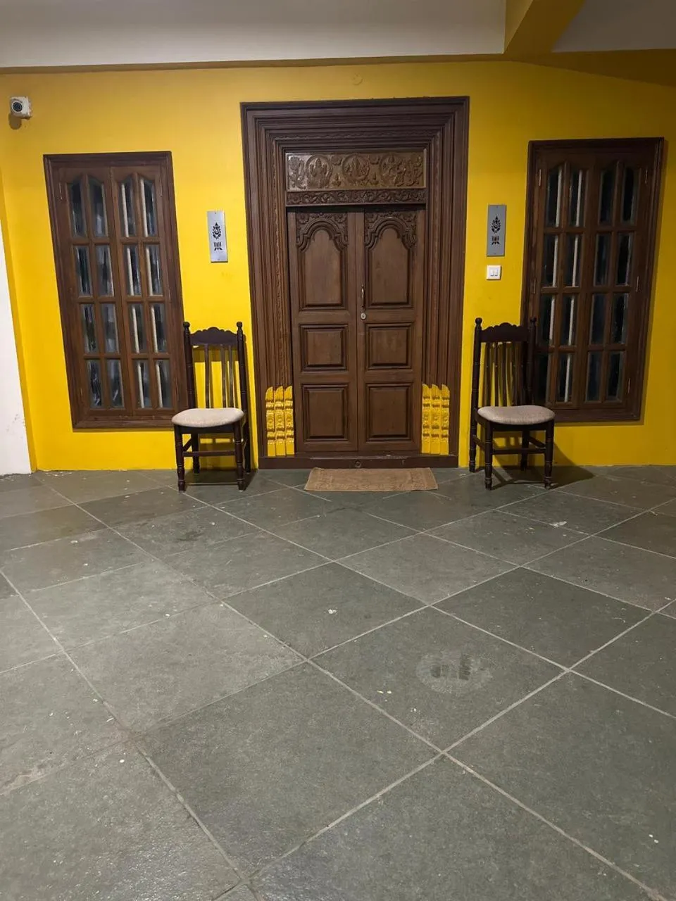 Seating area in Serene Villa