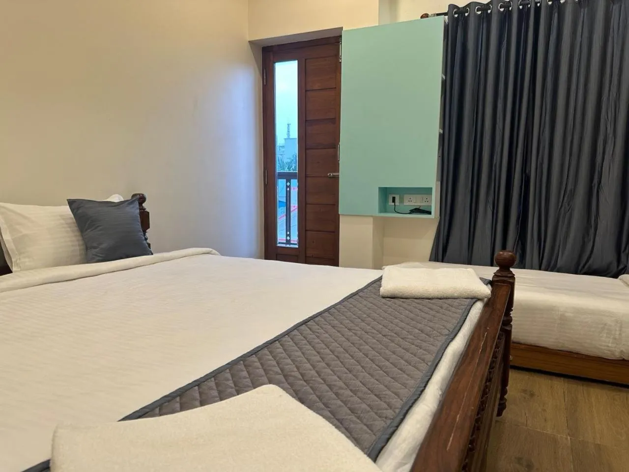 Bedroom, Bed in Serene Villa