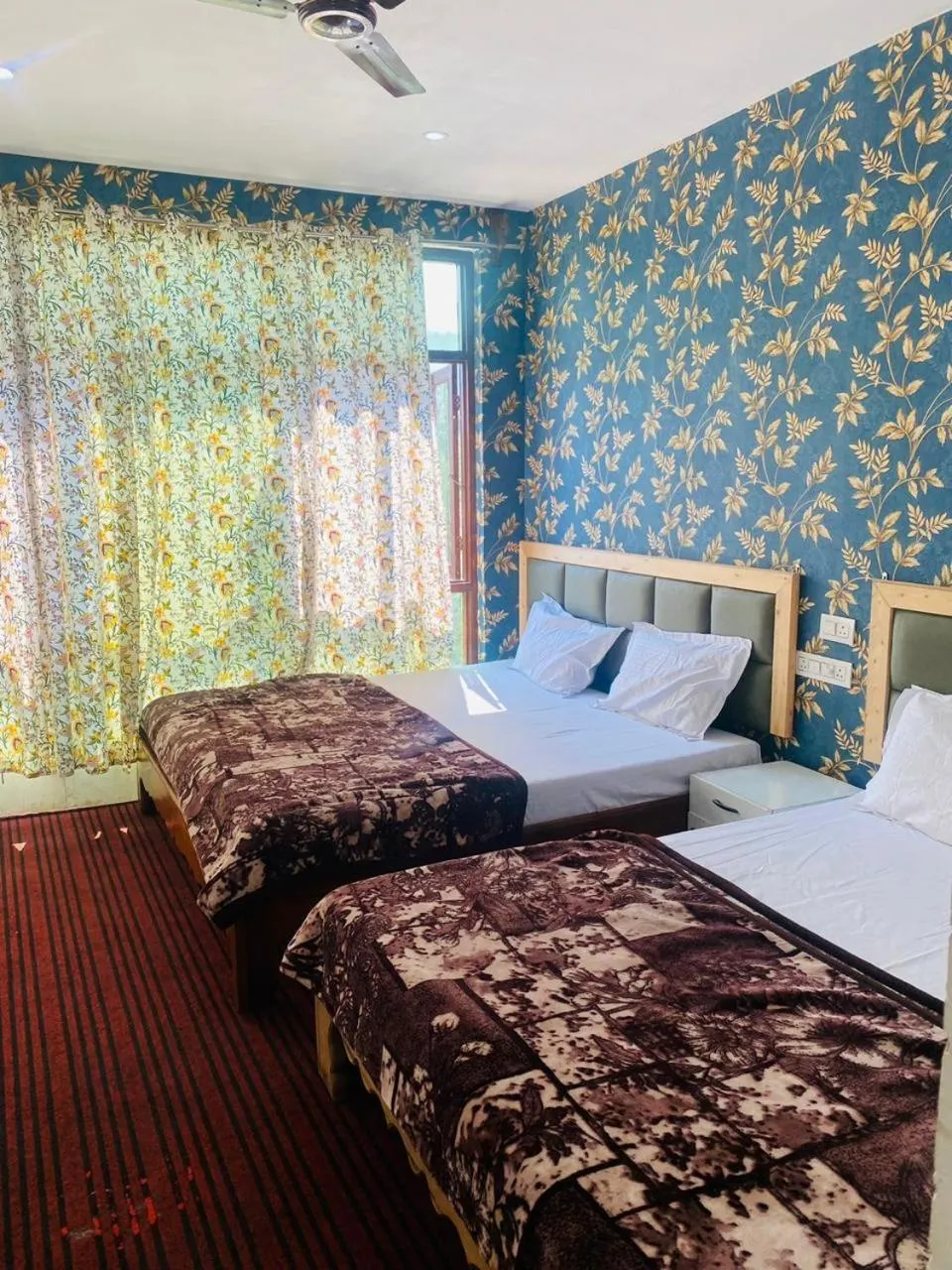 Bed in Lakes and peaks