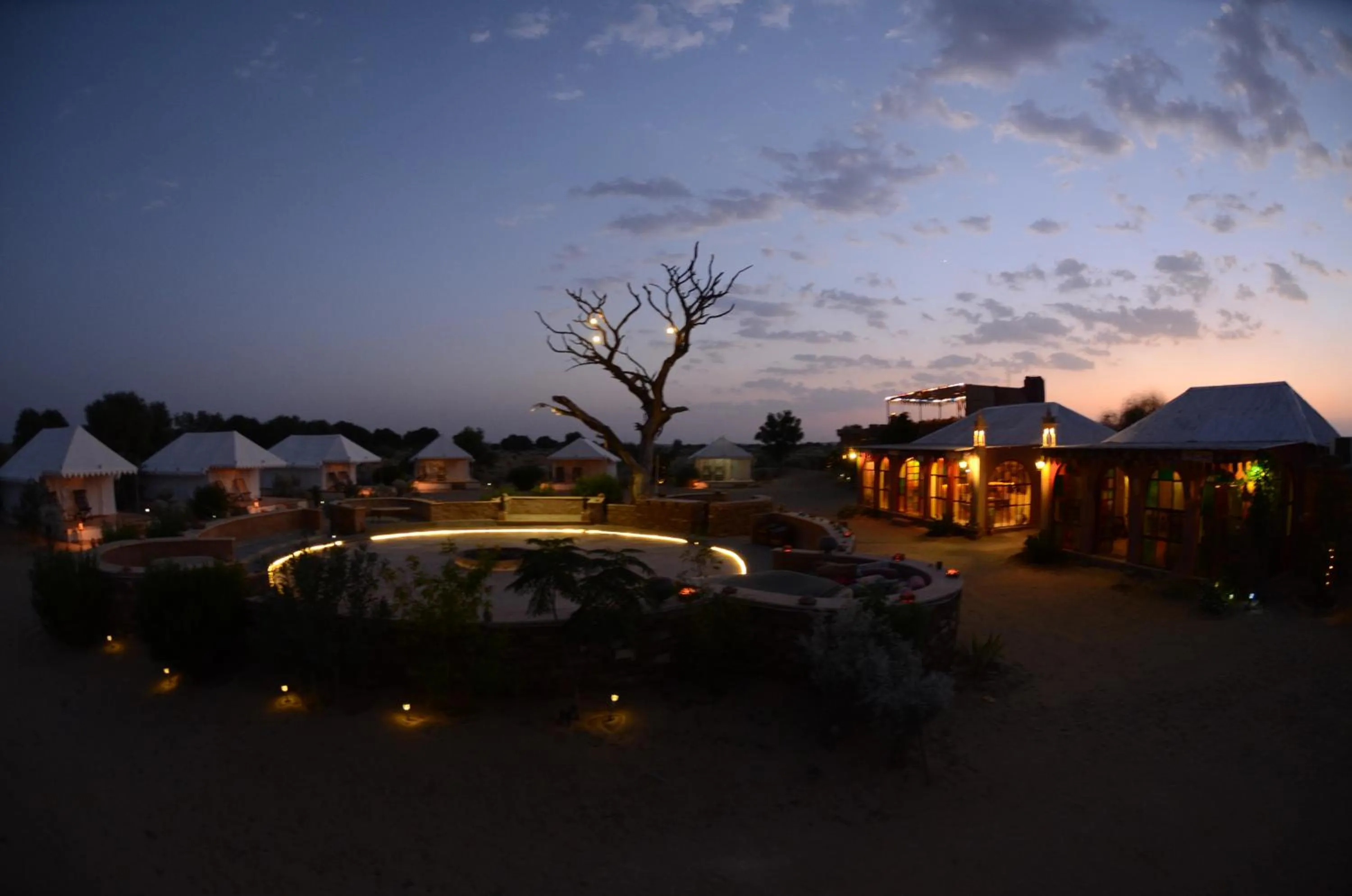 Night in Damodra Desert Camp