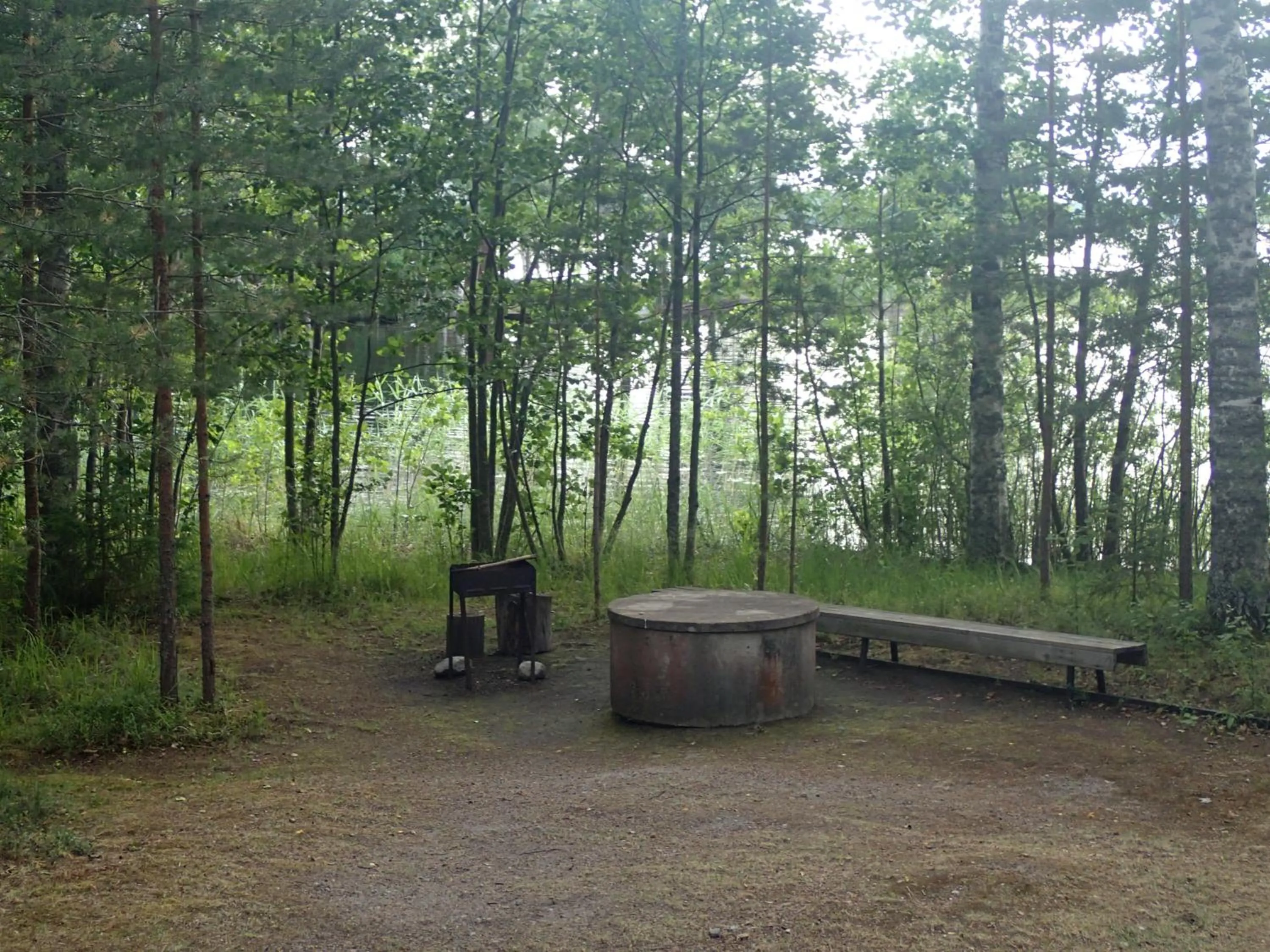 BBQ facilities in Lomasaaret Cottages