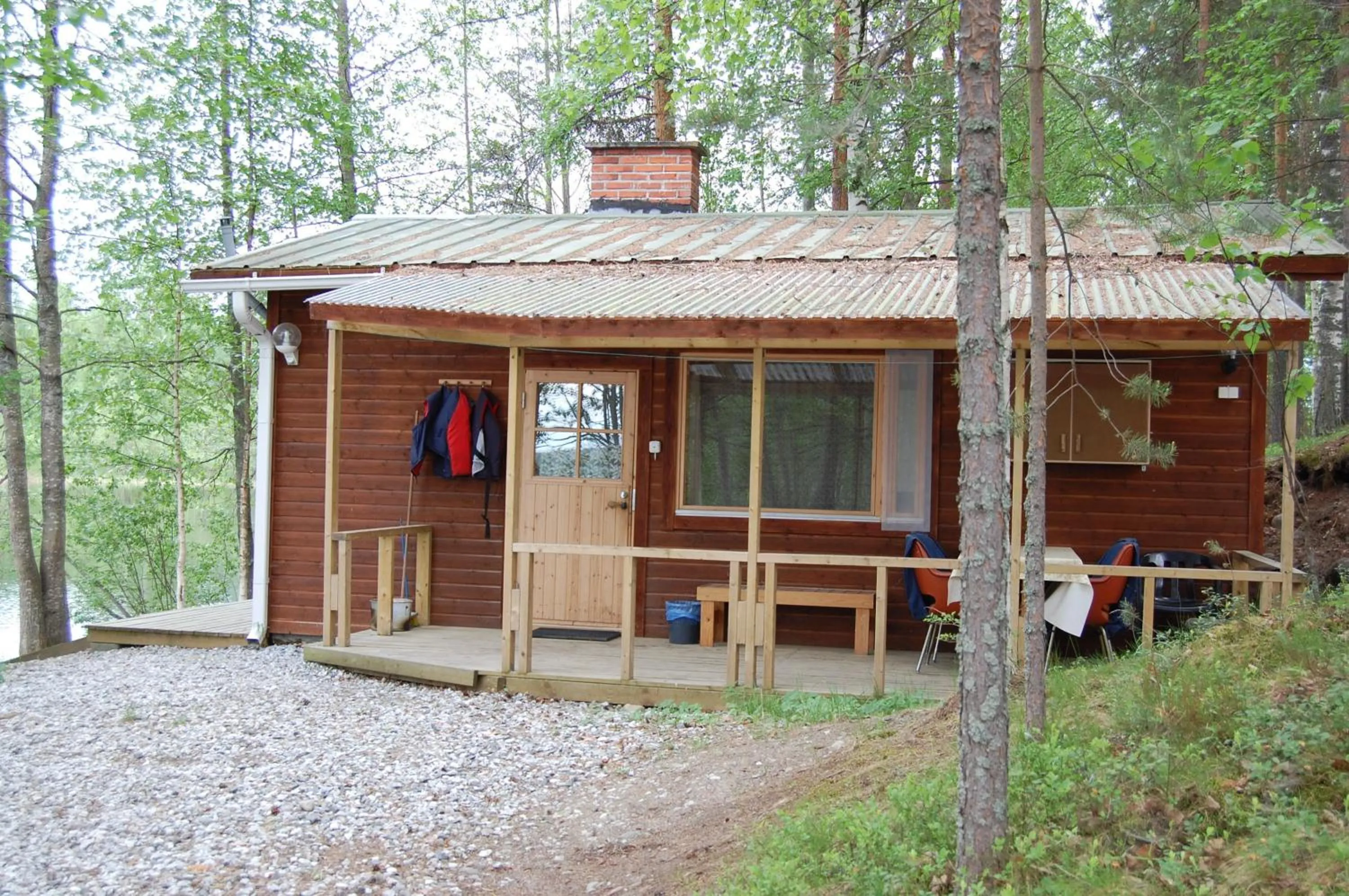 Facade/entrance in Lomasaaret Cottages