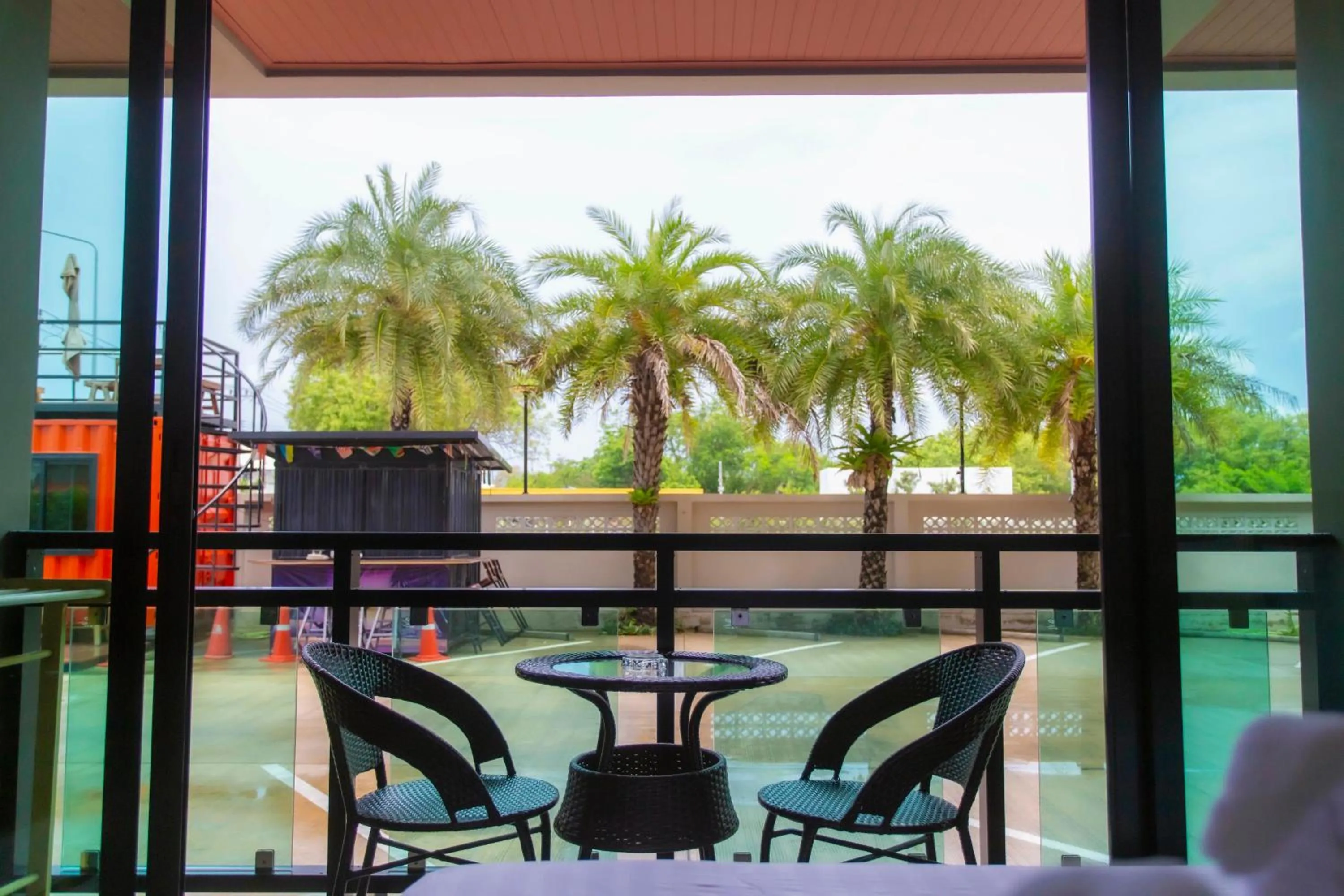 Patio in Triple O Phala Beach