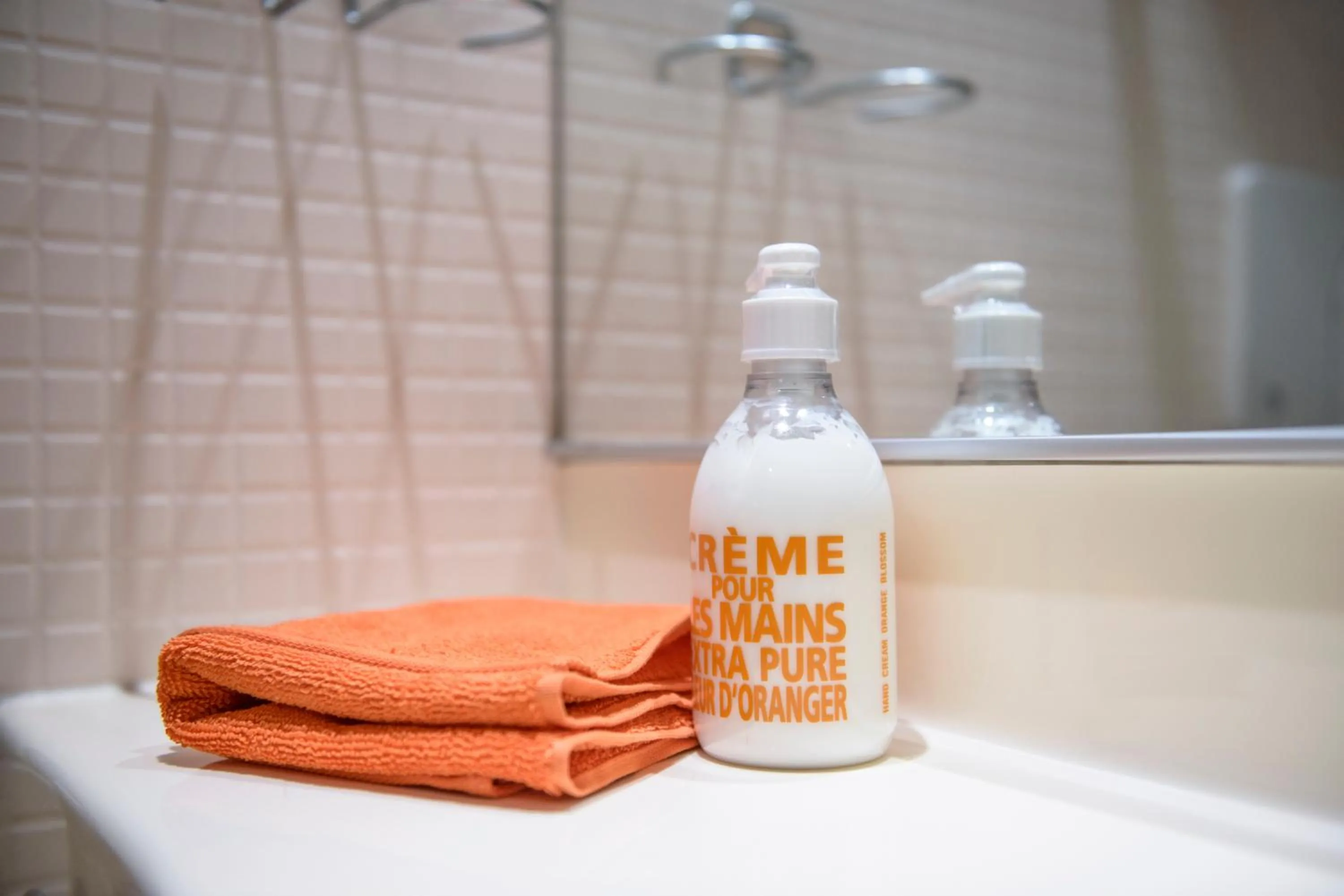 Shower in Forenom Aparthotel Tampere