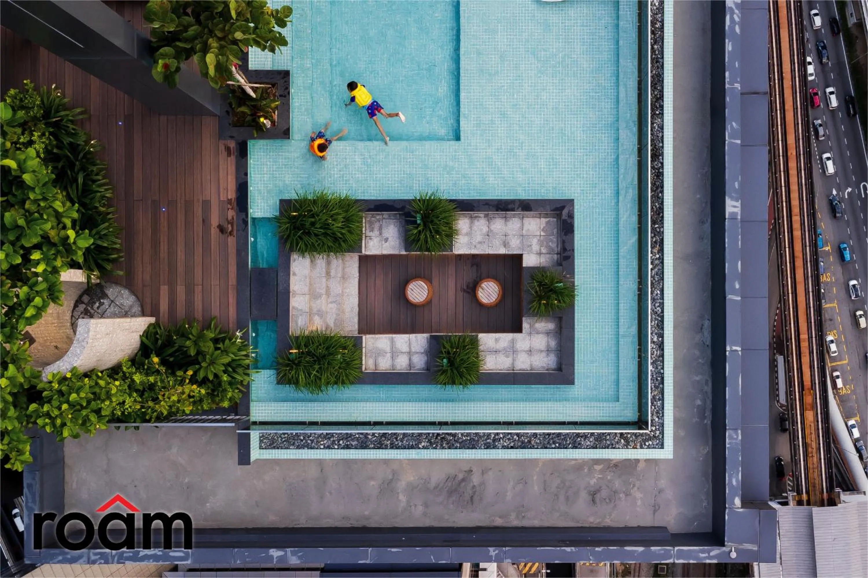 Swimming pool in ViiA Residences Kuala Lumpur