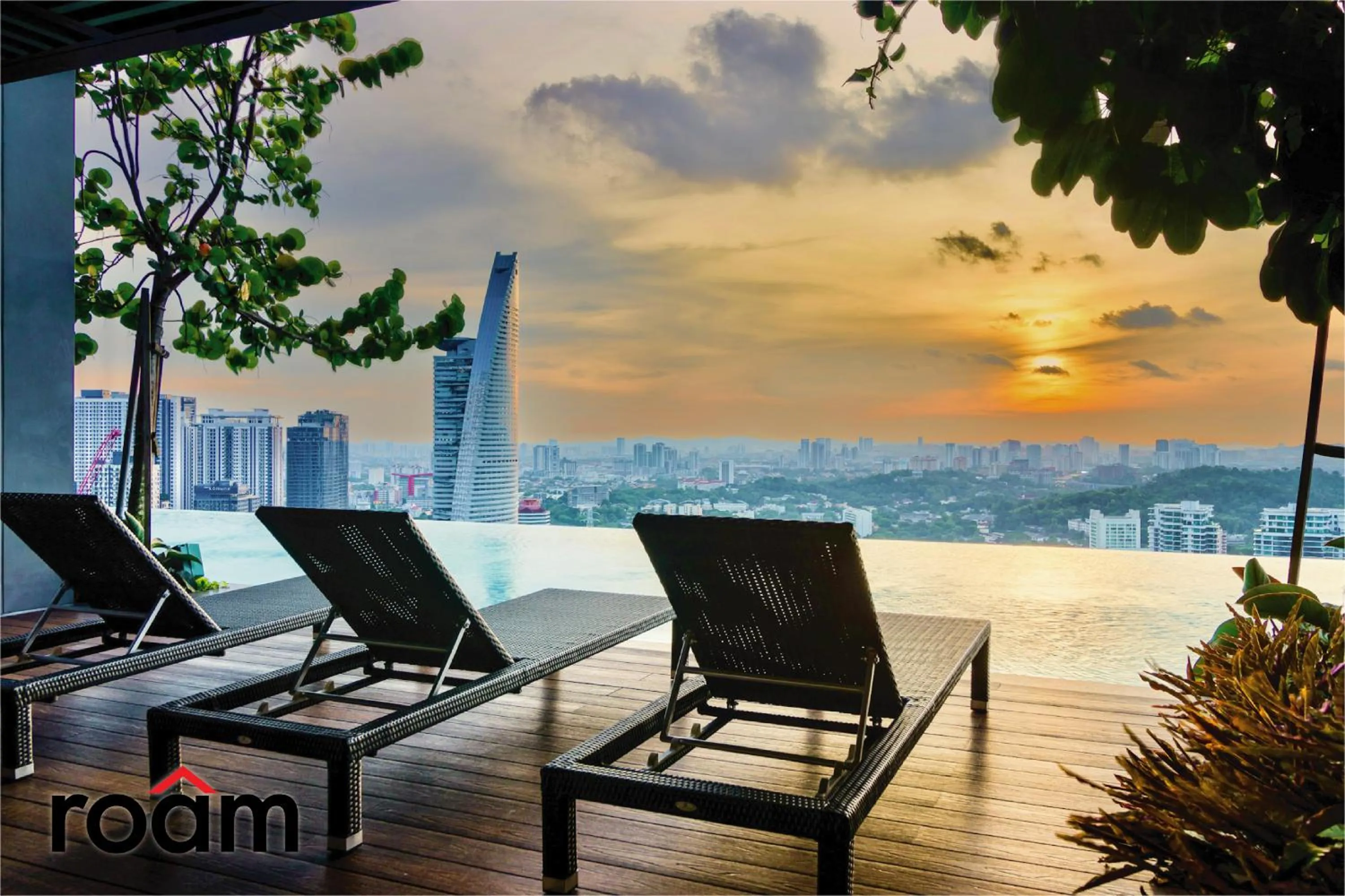Sunset in ViiA Residences Kuala Lumpur