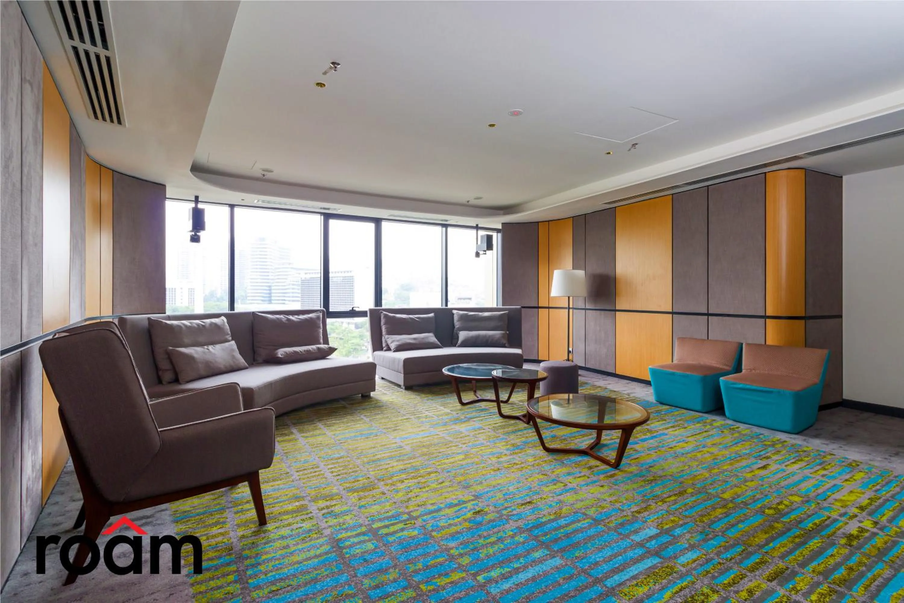 Seating area in ViiA Residences Kuala Lumpur