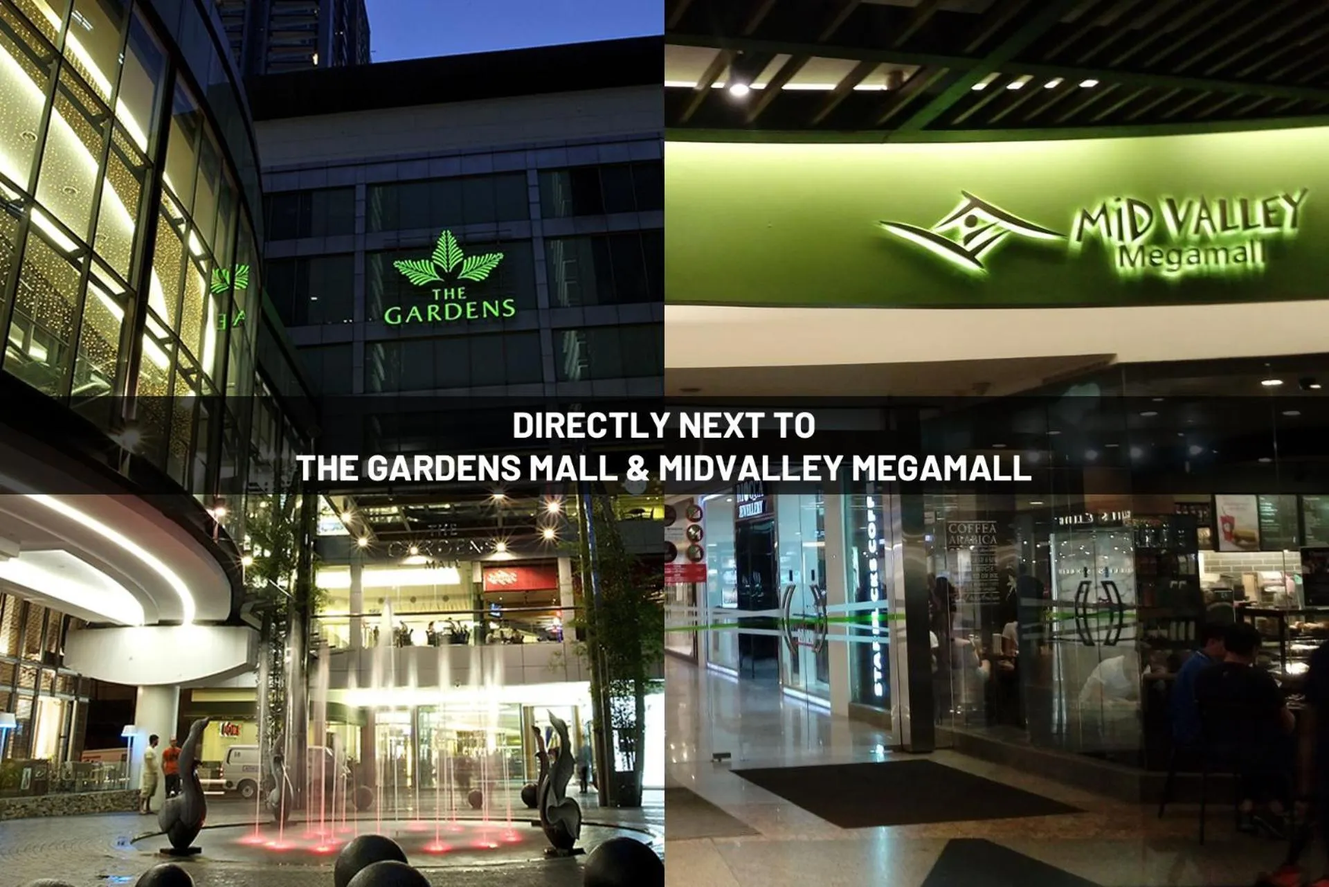 Shopping Area in ViiA Residences Kuala Lumpur