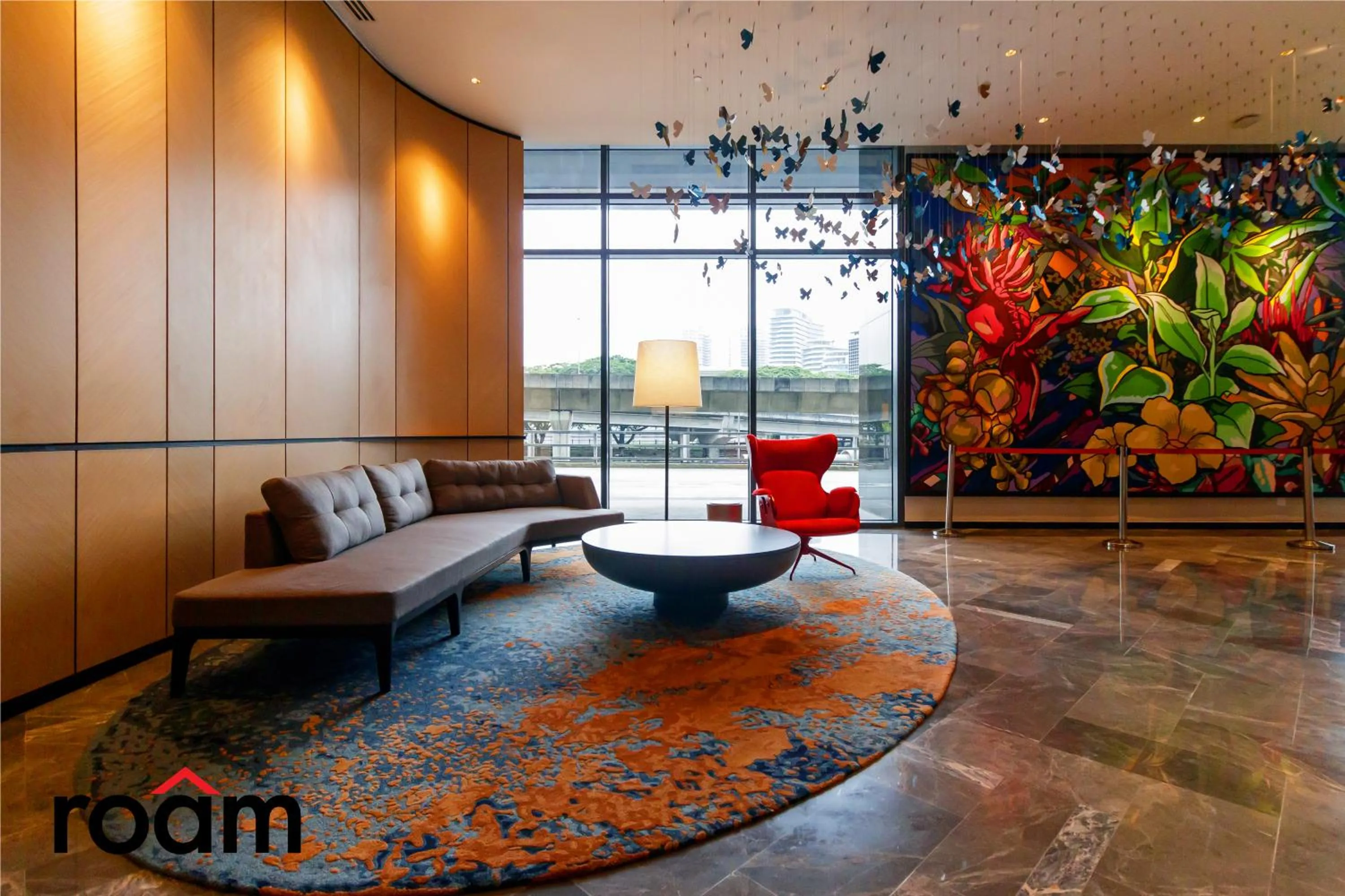 Seating area in ViiA Residences Kuala Lumpur