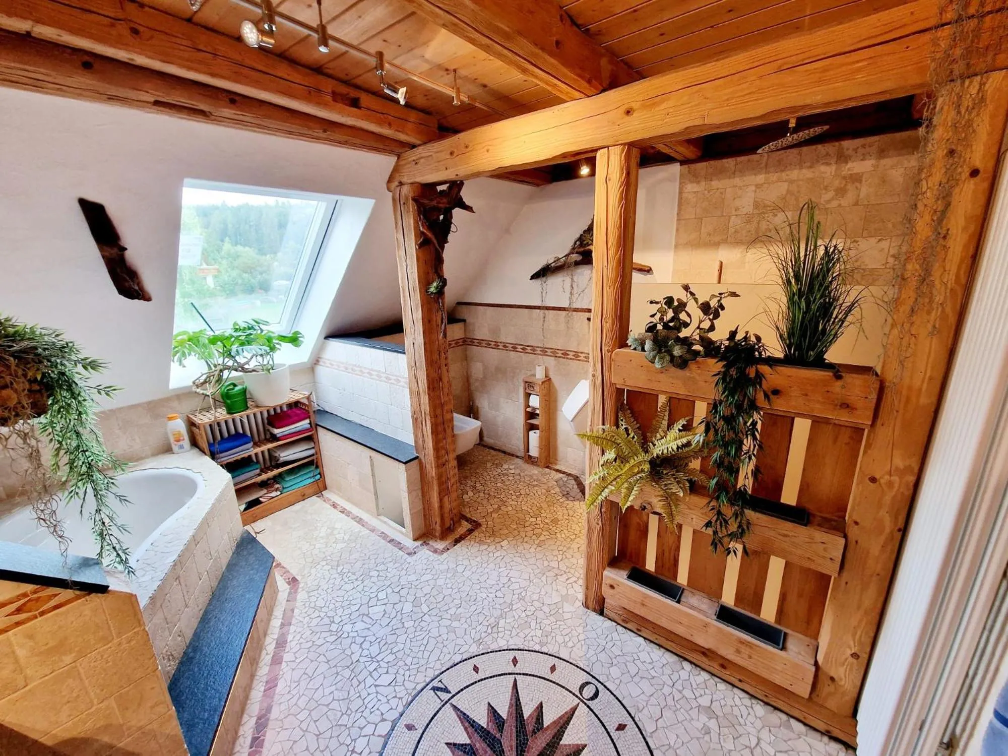 Double Room in Wood & Stone Lodge 2