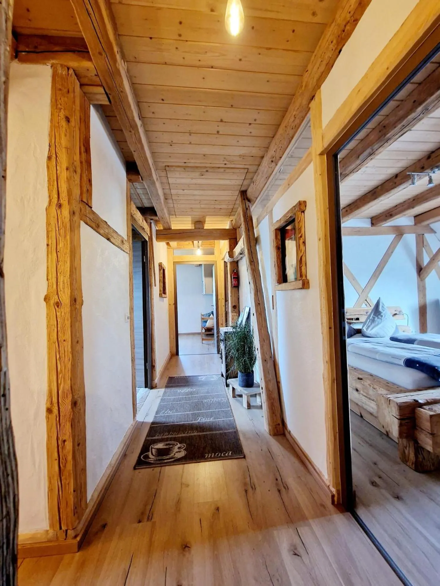 Bed in Wood & Stone Lodge 2