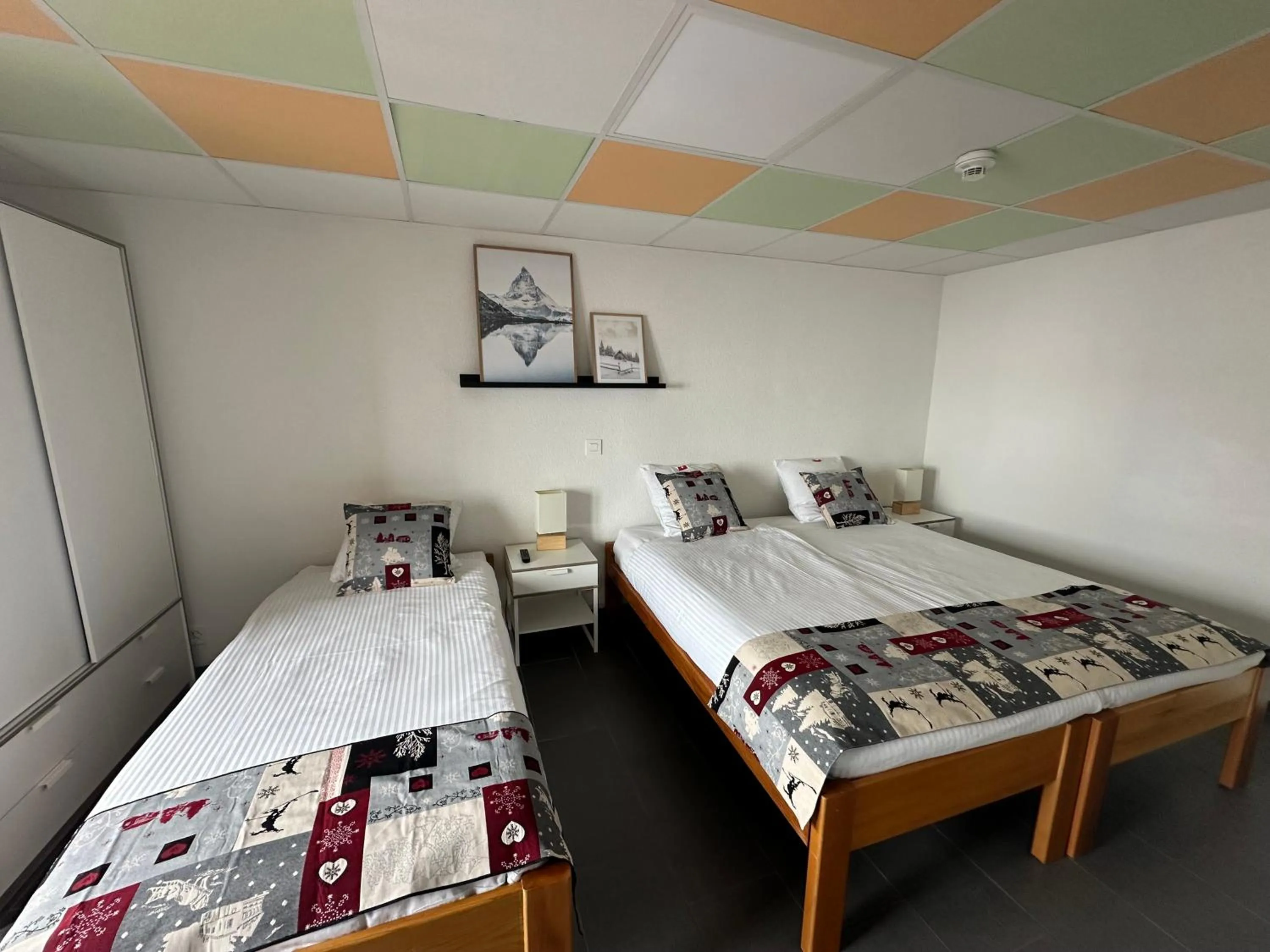 Bedroom, Bed in Chalet Montriond - Bike & Ski