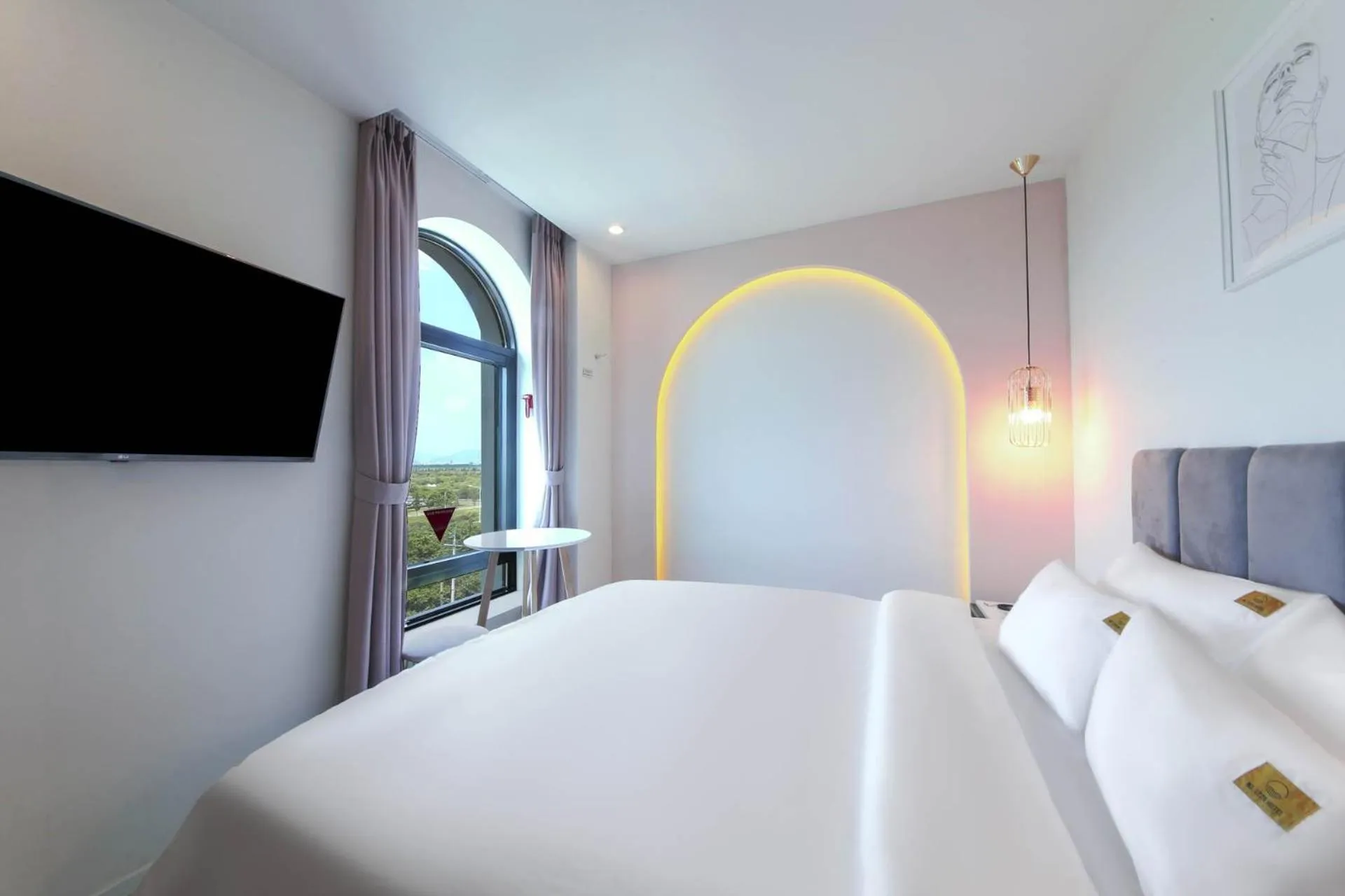 Bed in ND 1226 Hotel