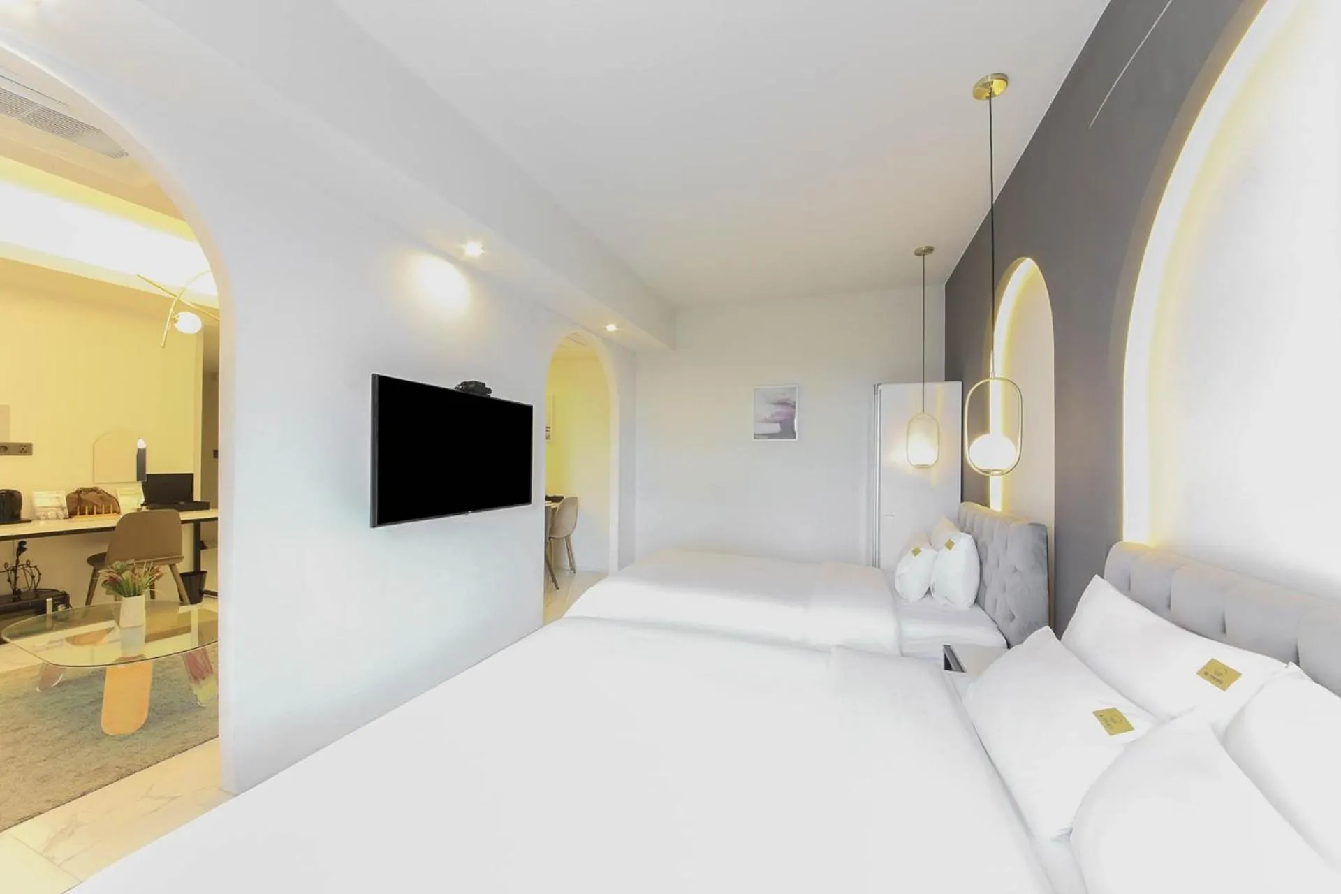 Bed in ND 1226 Hotel