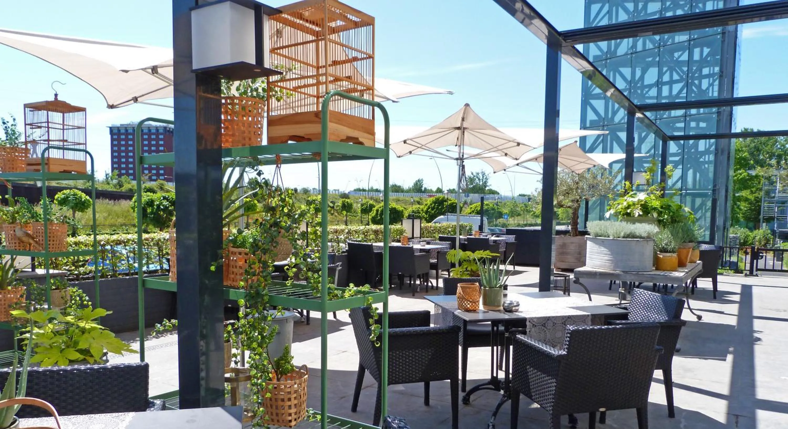 Balcony/Terrace in Van der Valk Hotel Eindhoven