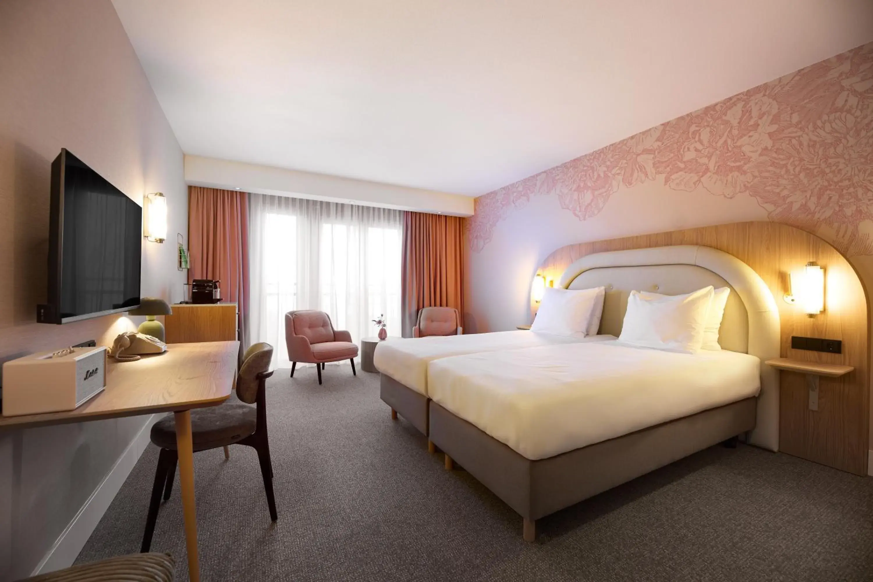 Bed in Van der Valk Hotel Eindhoven Bed in Van der Valk Hotel Eindhoven