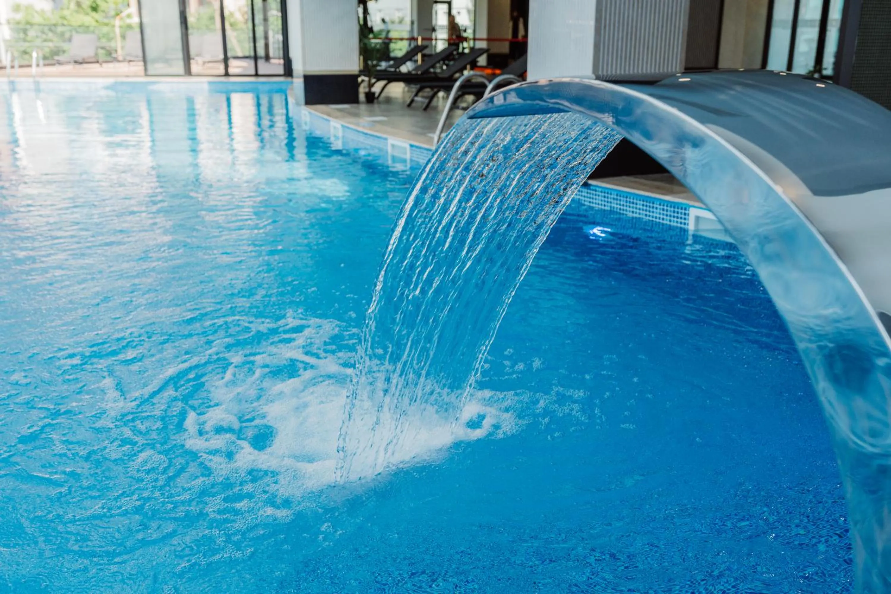 Pool view in Hotel Navi