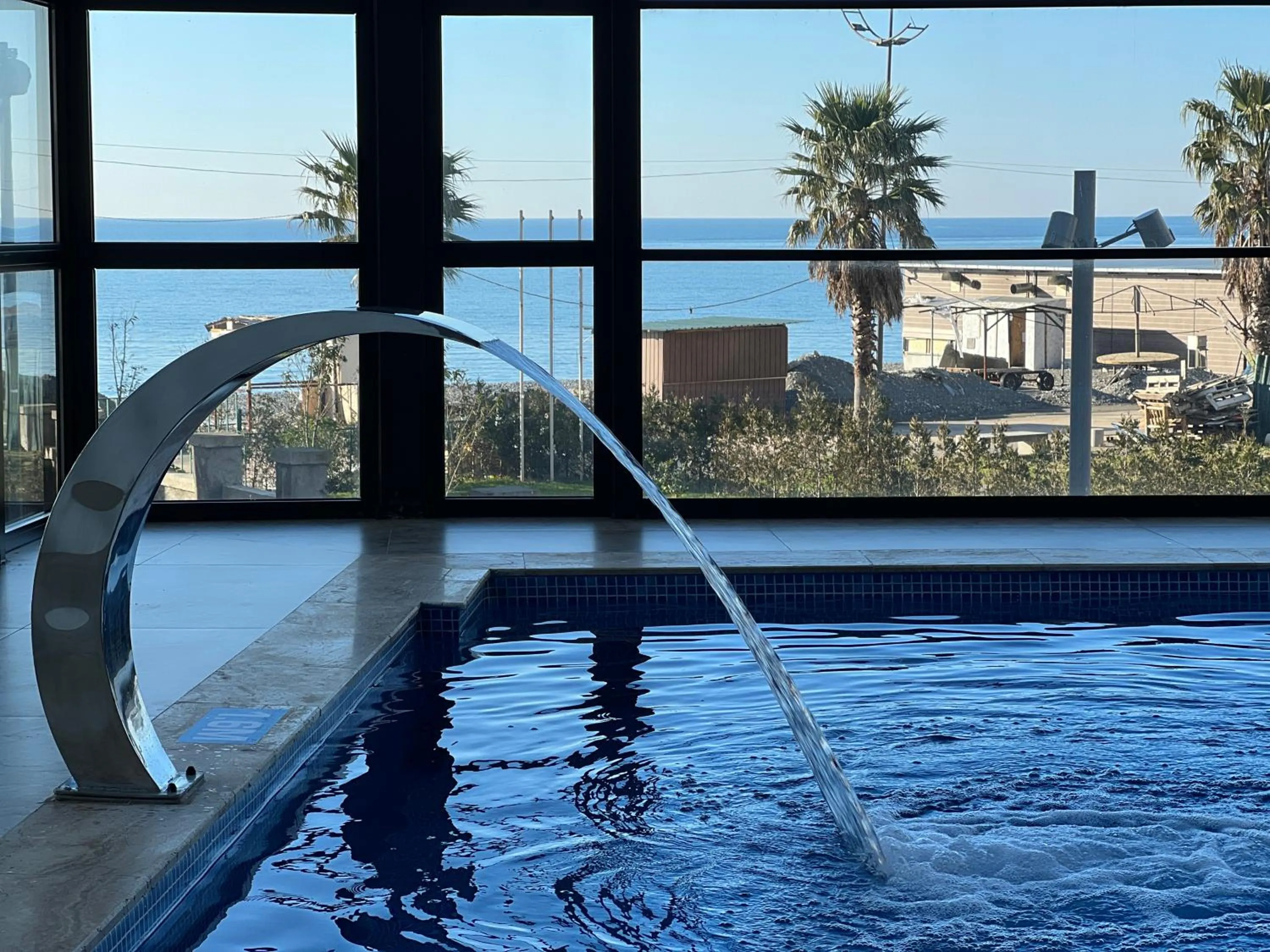 Pool view in Hotel Navi