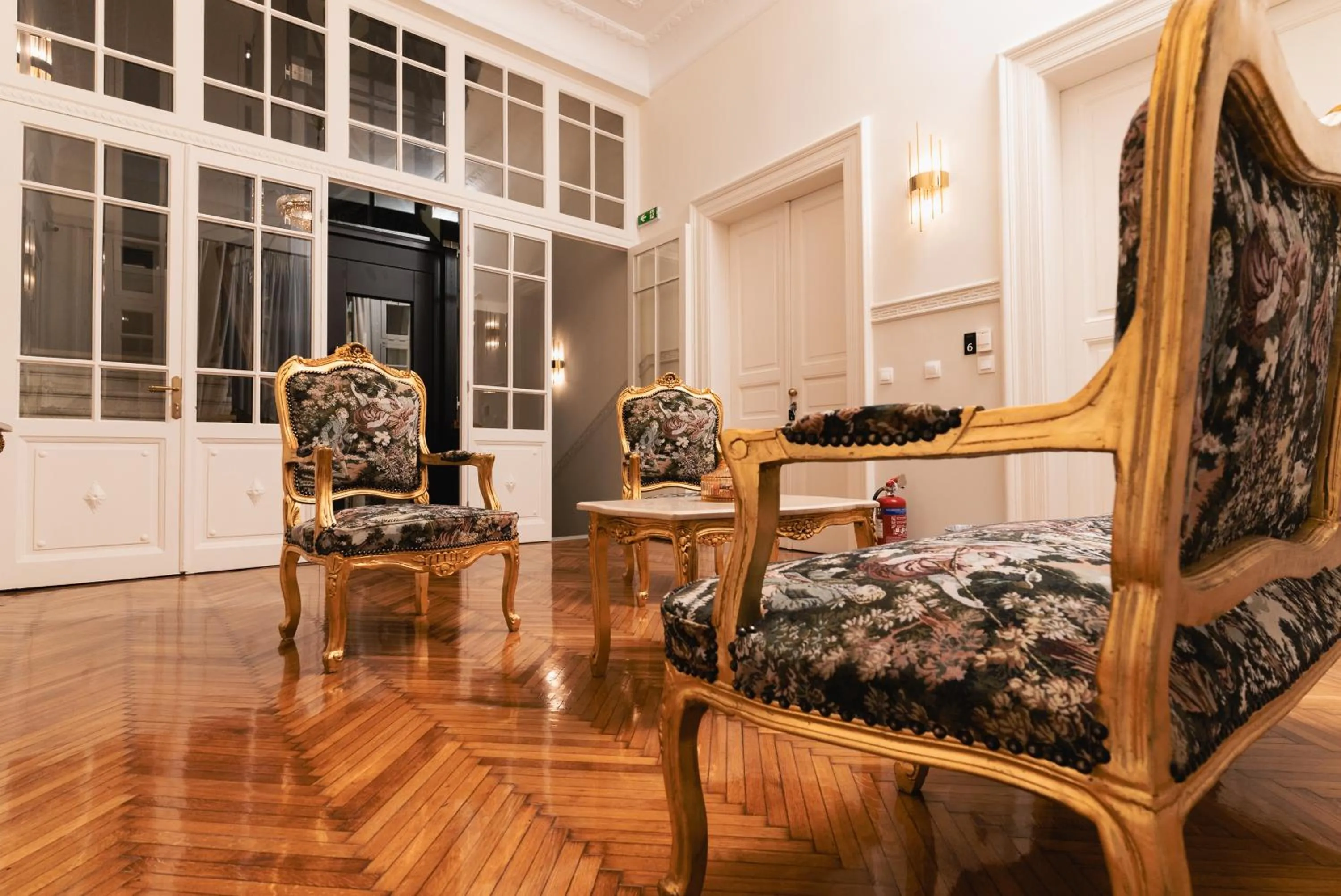 Living room in Villa Clio, a Luxury Collection