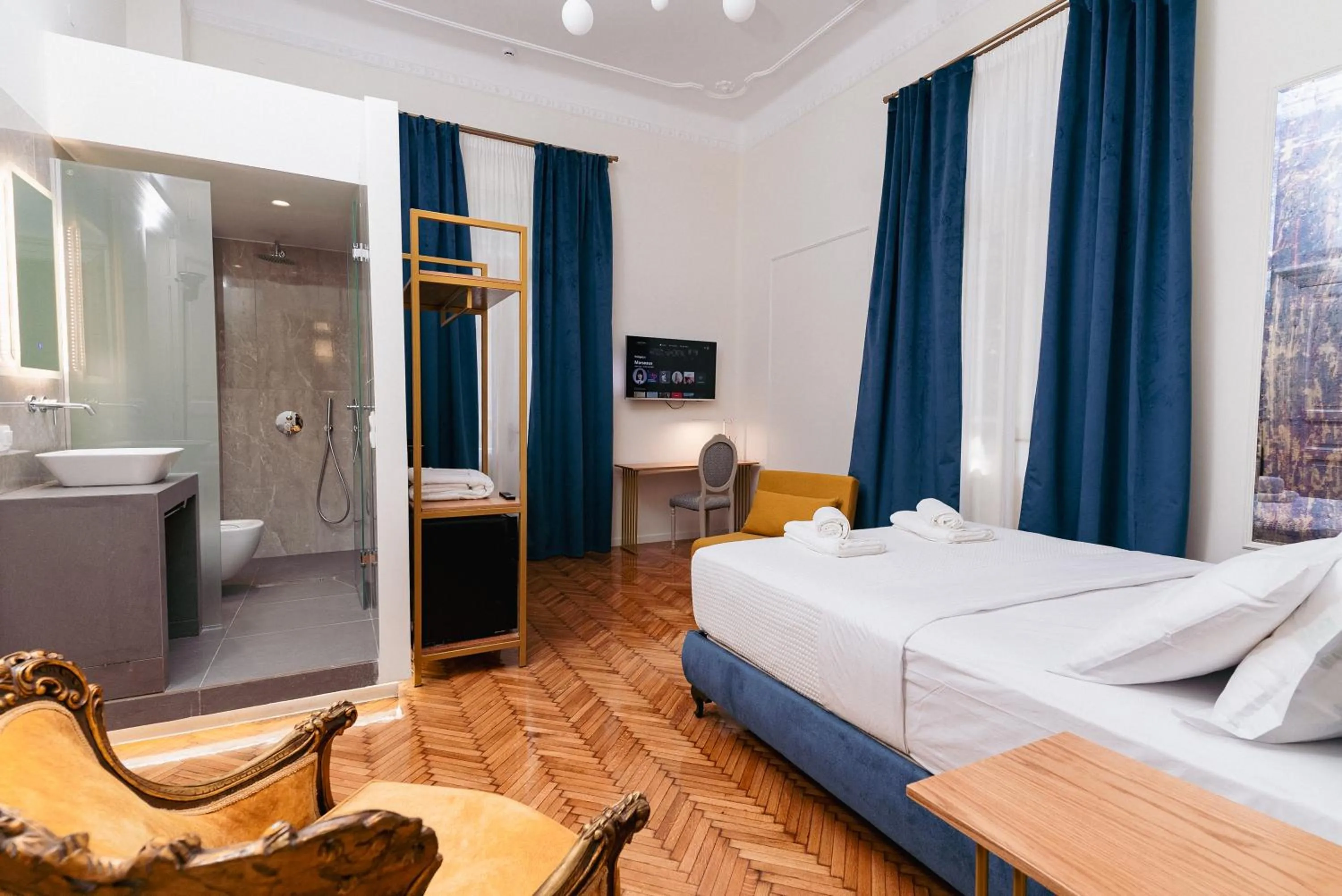 TV and multimedia, Bed in Villa Clio, a Luxury Collection