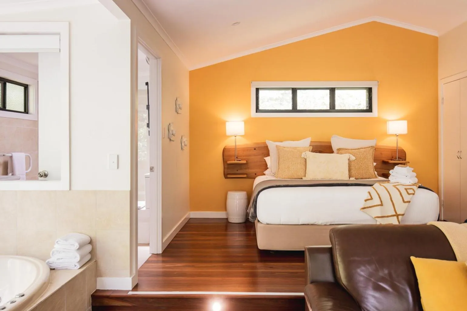 Bed in Kondalilla Eco Resort