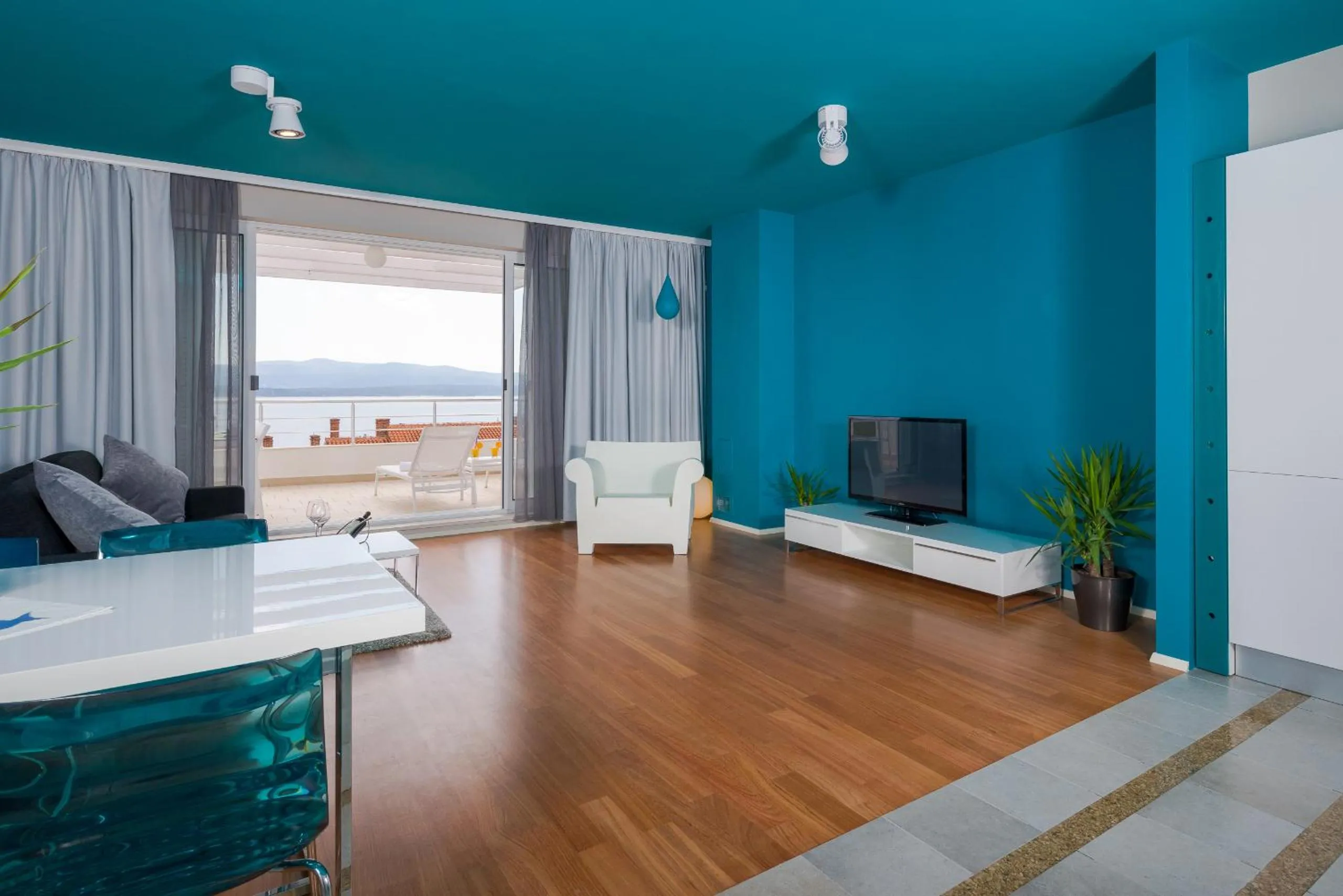 Living room in Apartments Villa Azzurra Bol